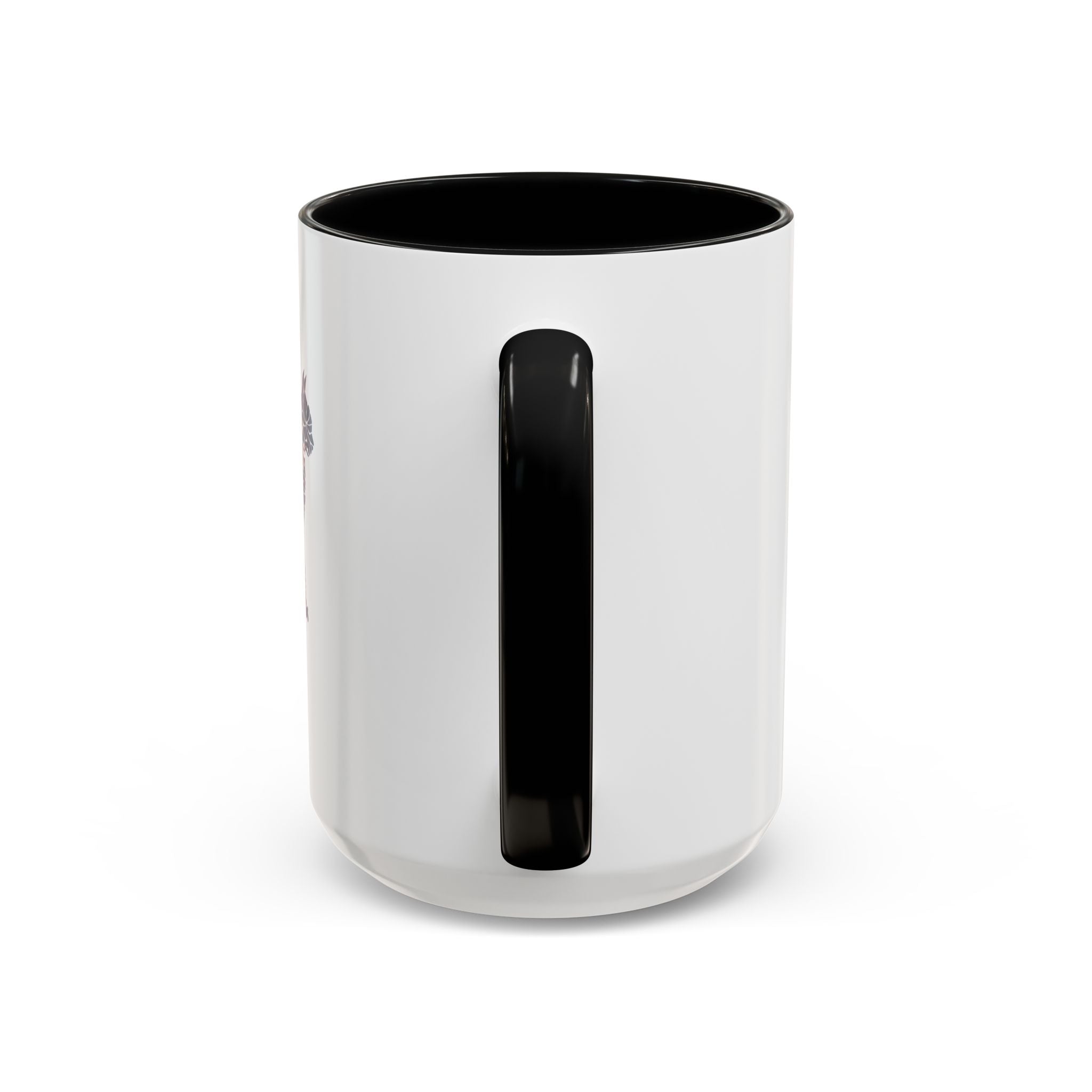 Floral Cat Mom Accent Mug