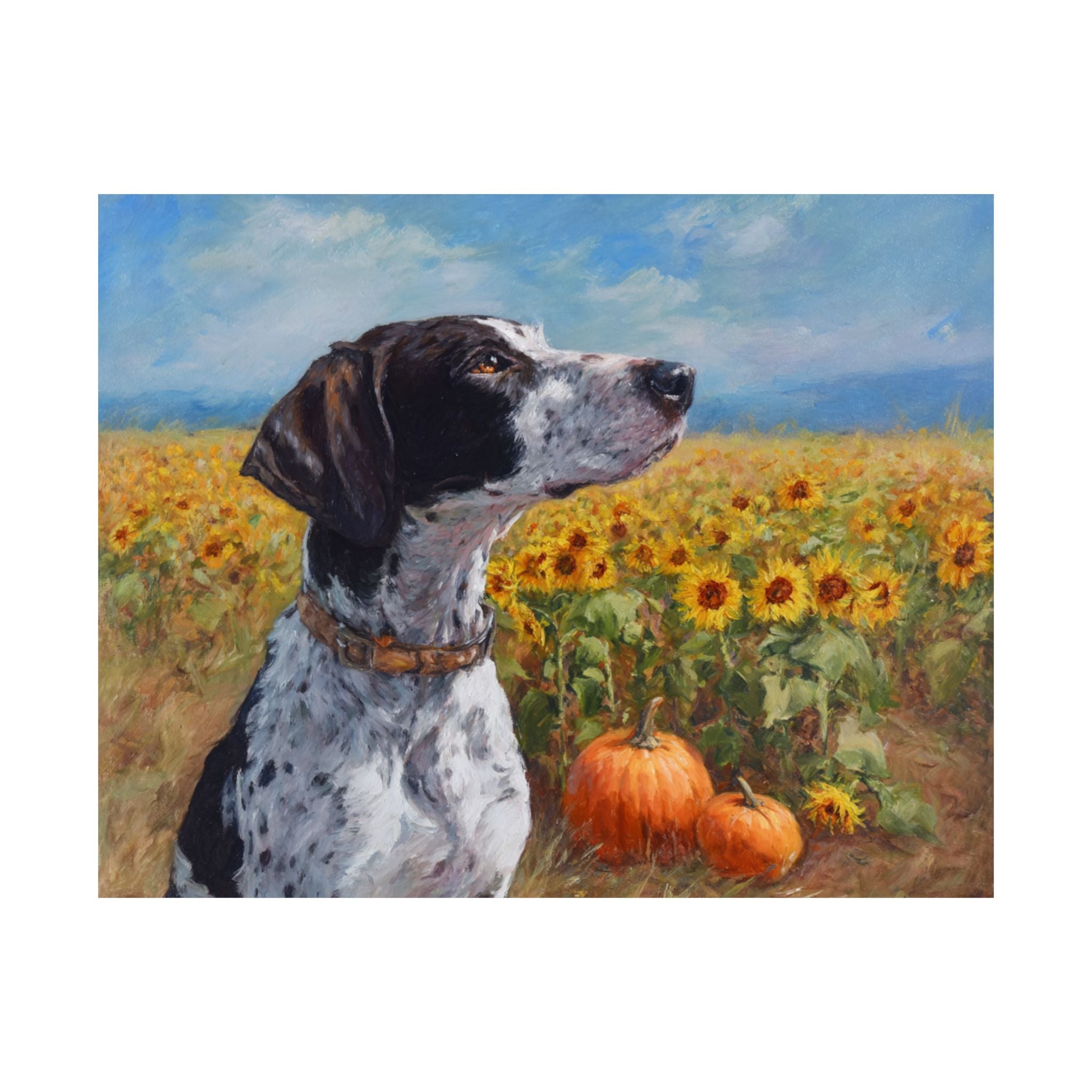 Hound Dog 1- Sunflower Season Collection