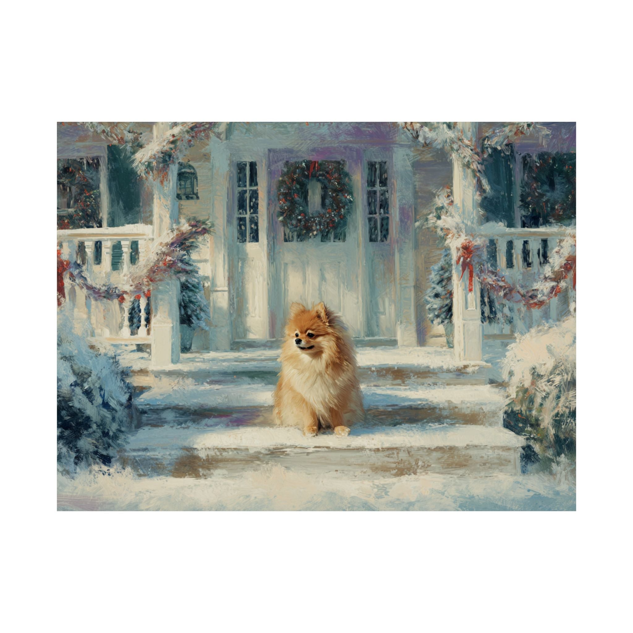Pomeranian 8- Home for the Holidays Collection