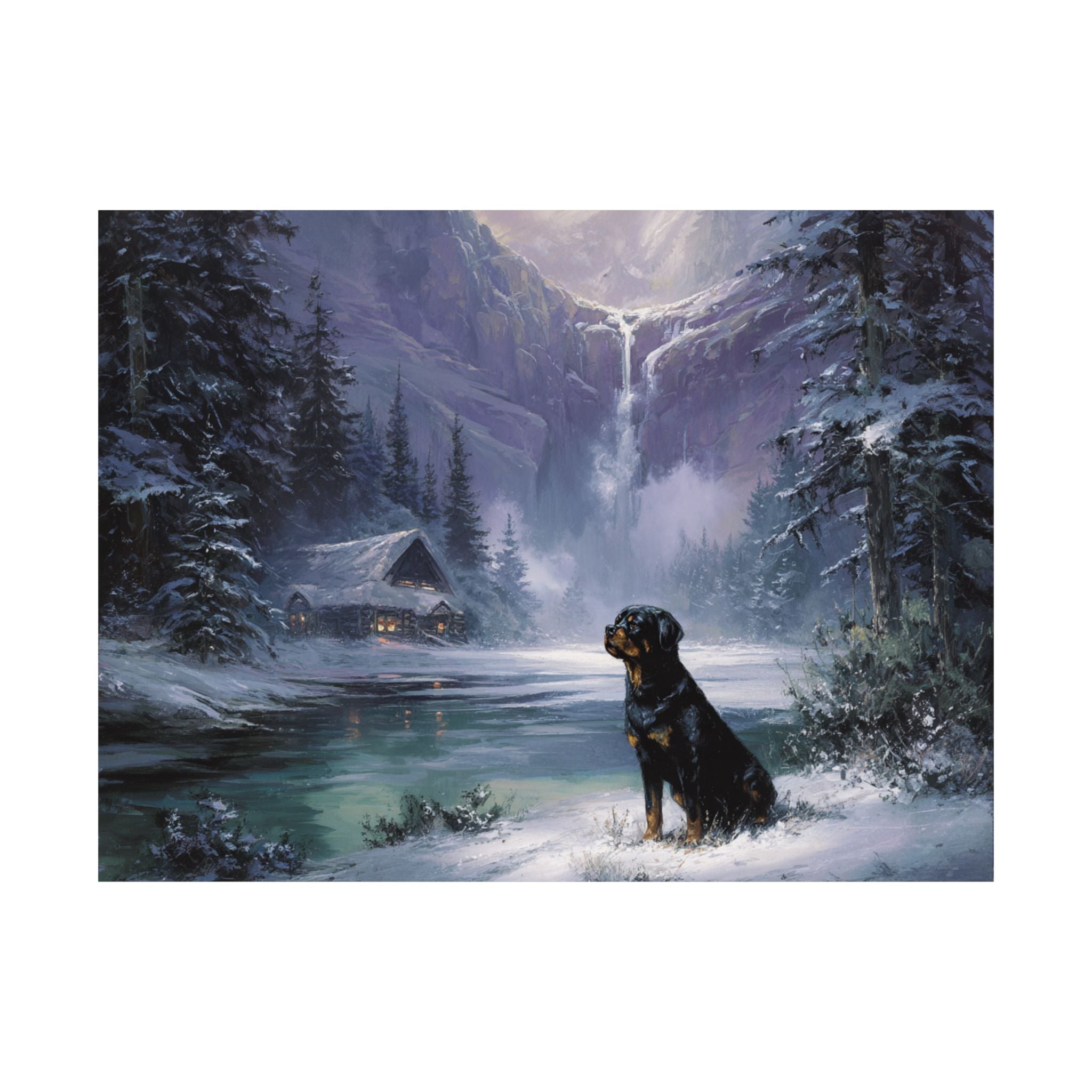 Rottweiler 4- Winter Whiskers Collection