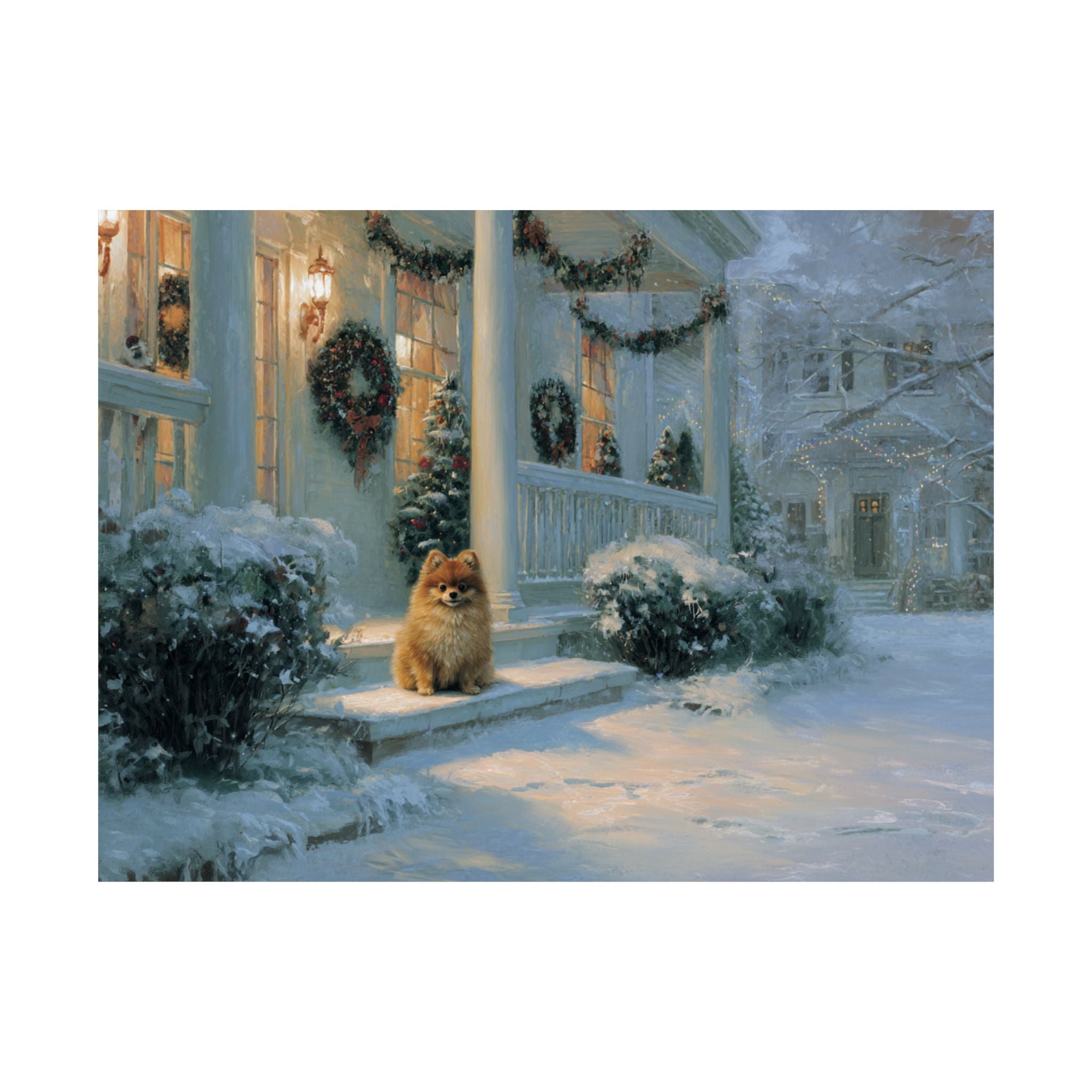 Pomeranian 6- Home for the Holidays Collection