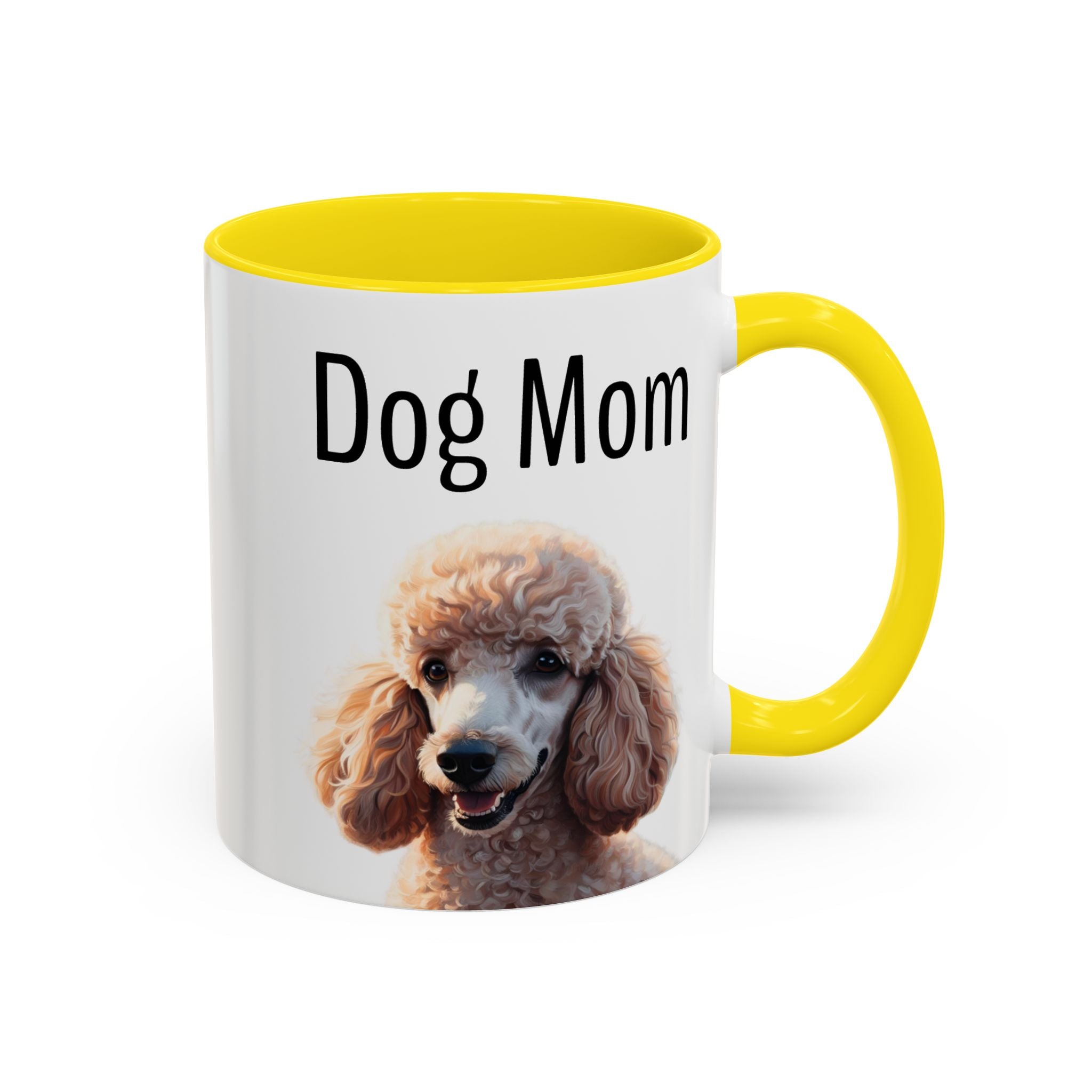 'Dog Mom' Poodle Mug