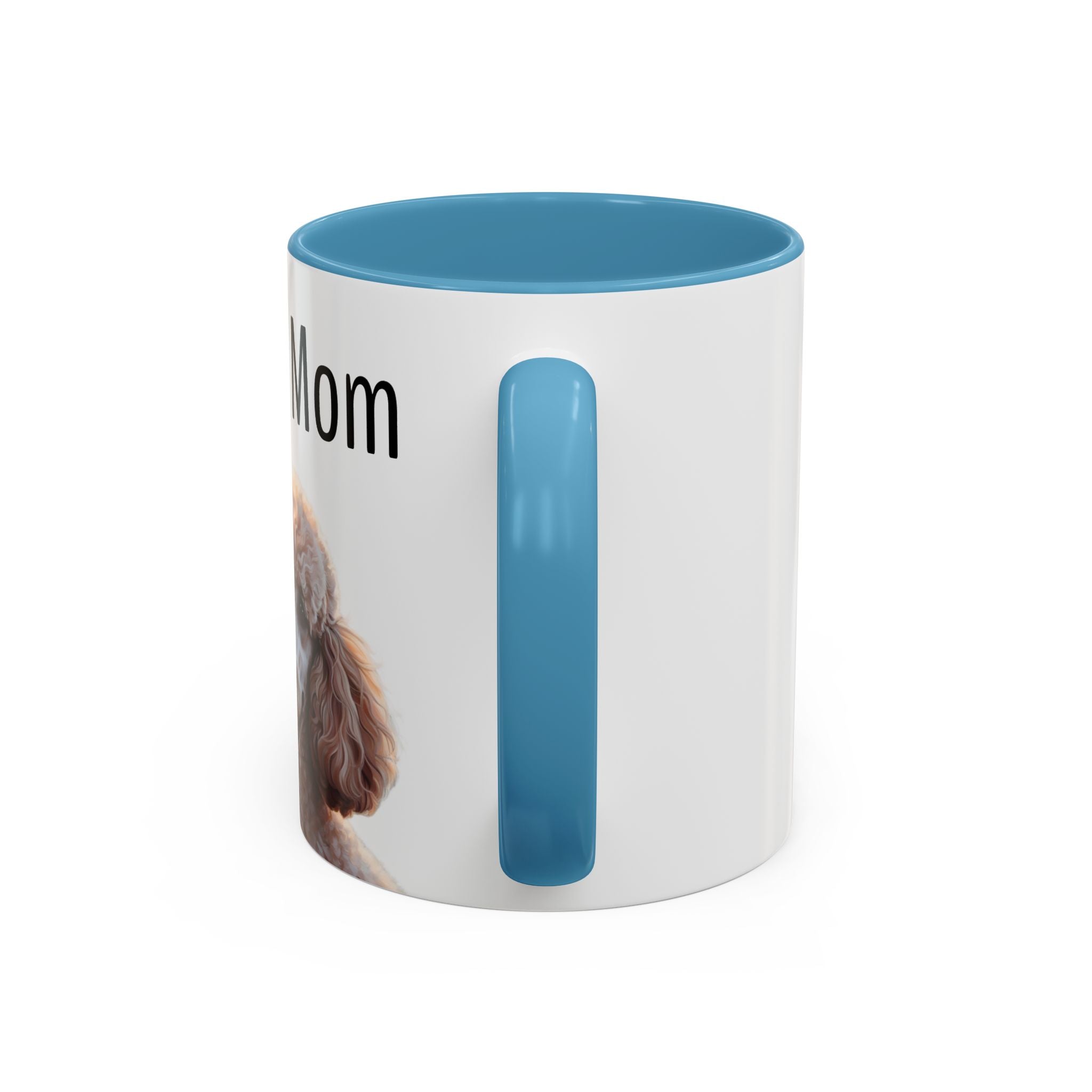 'Dog Mom' Poodle Mug