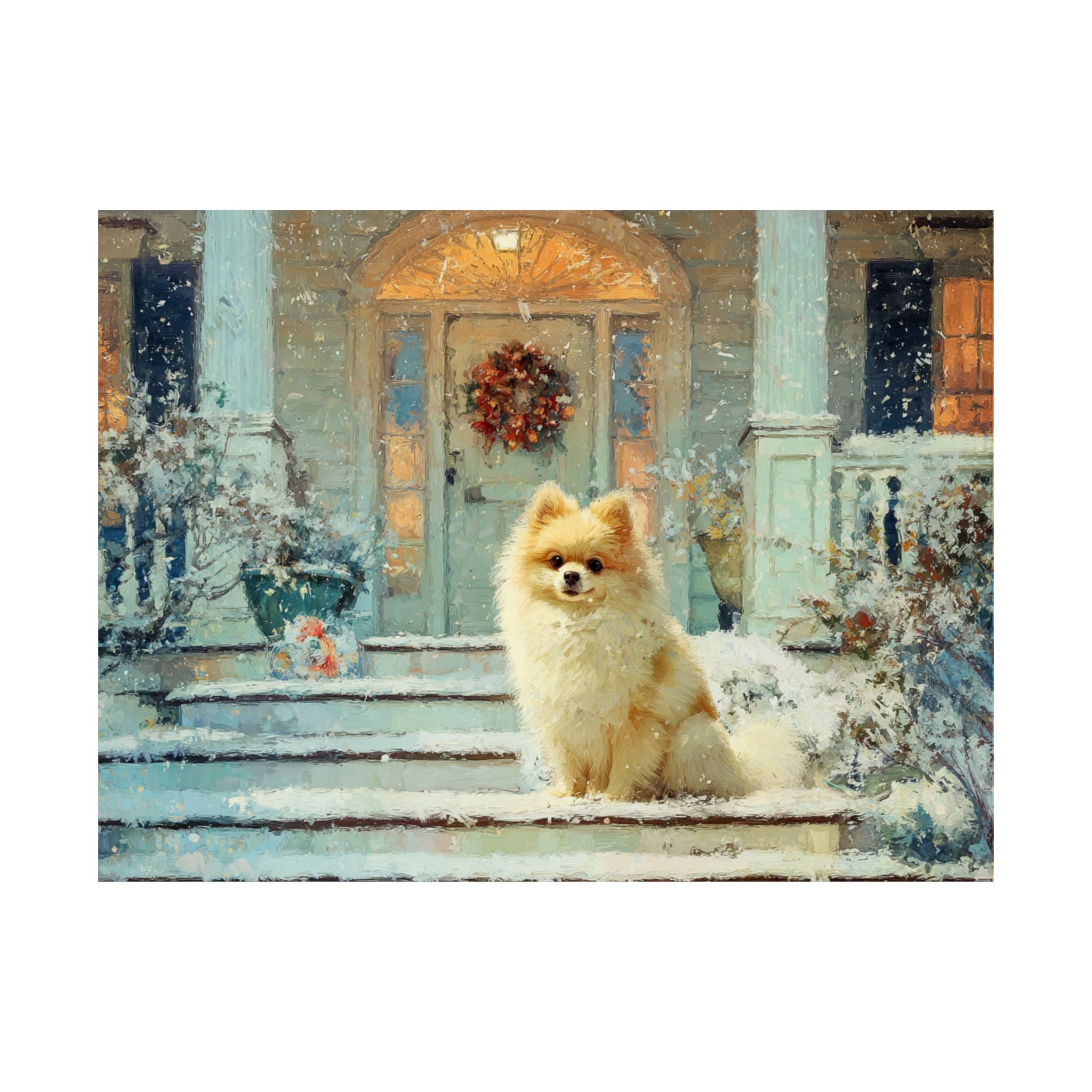 Pomeranian 4- Home for the Holidays Collection