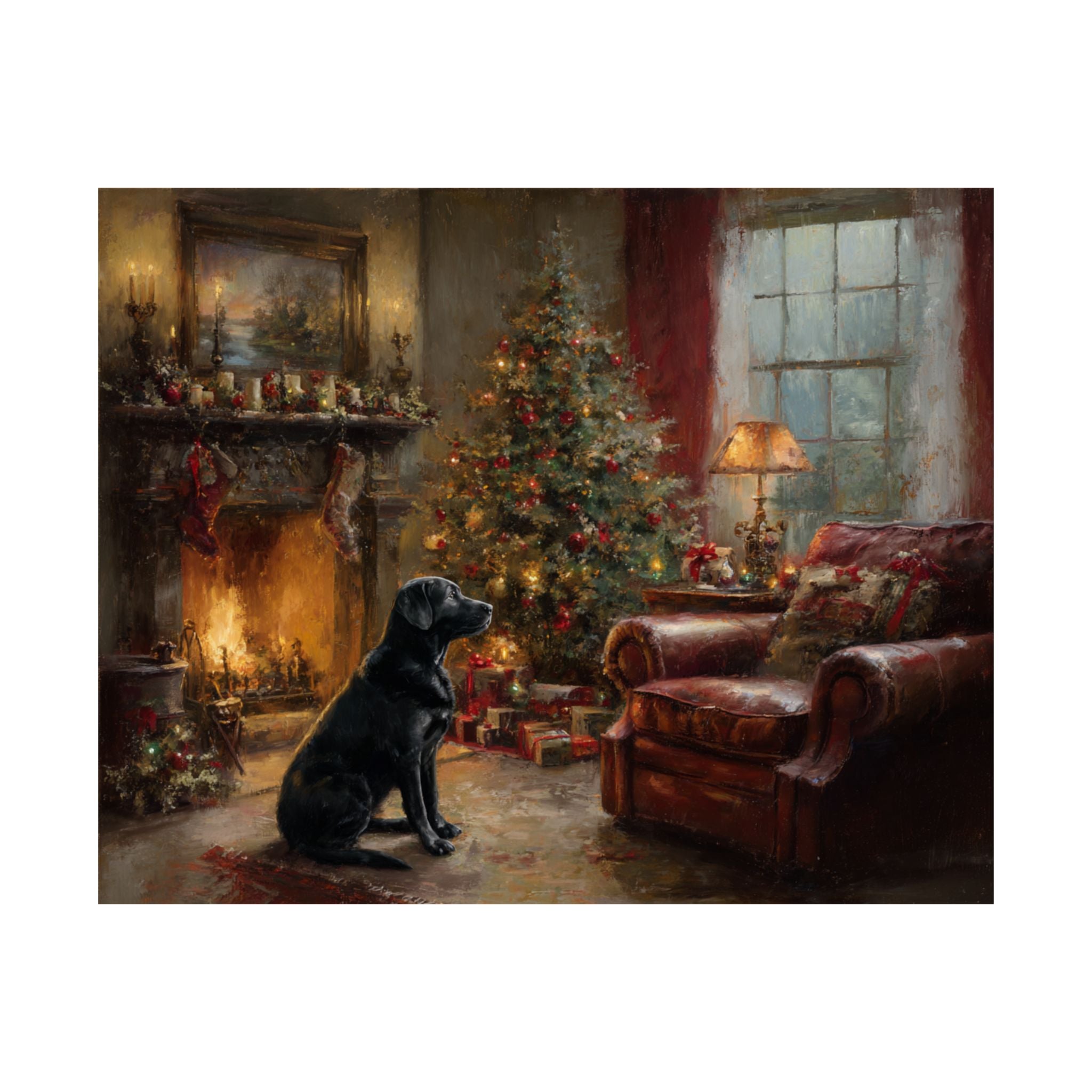 Labrador 4- Cozy Christmas Collection