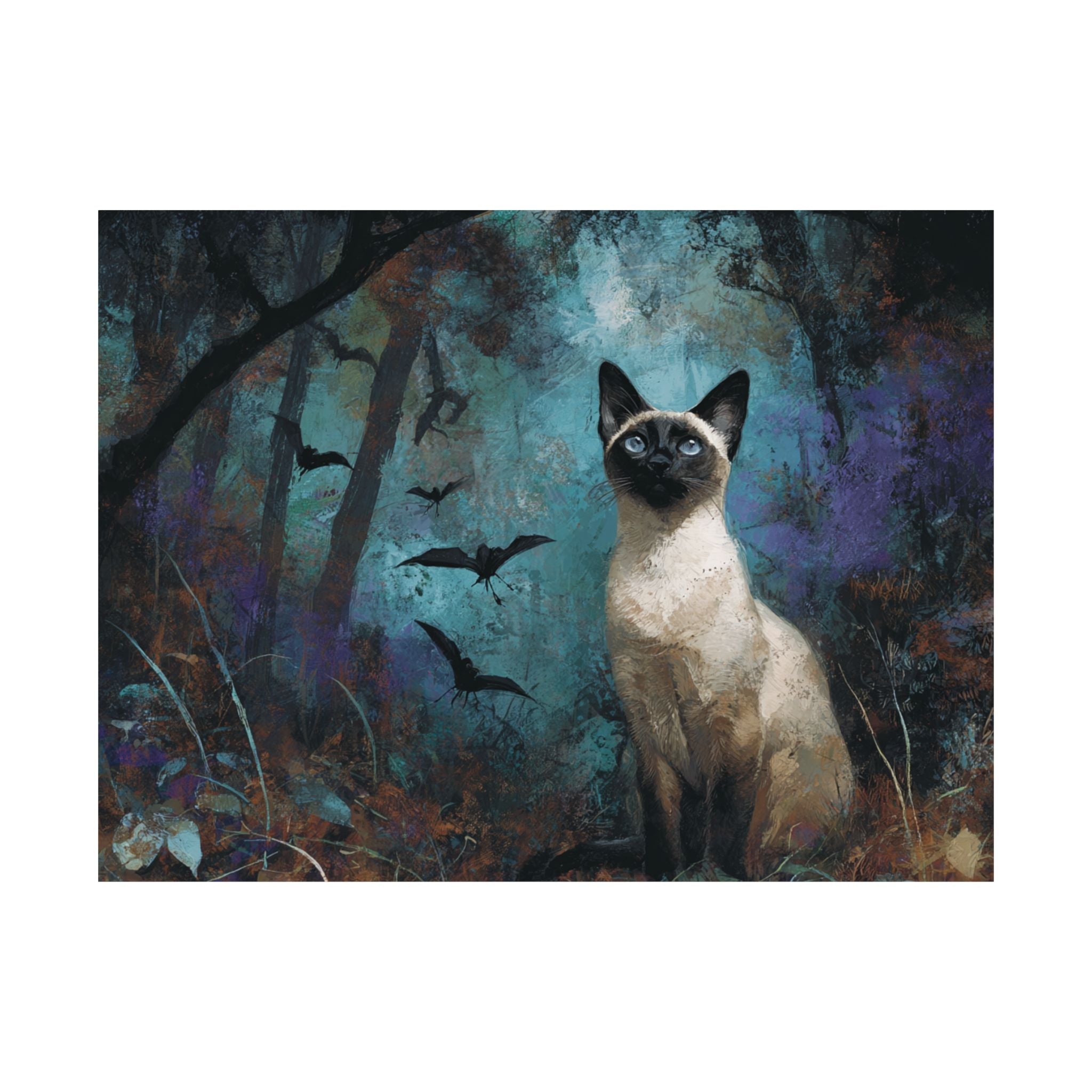 Siamese Cat 4- Witchy Whiskers Collection
