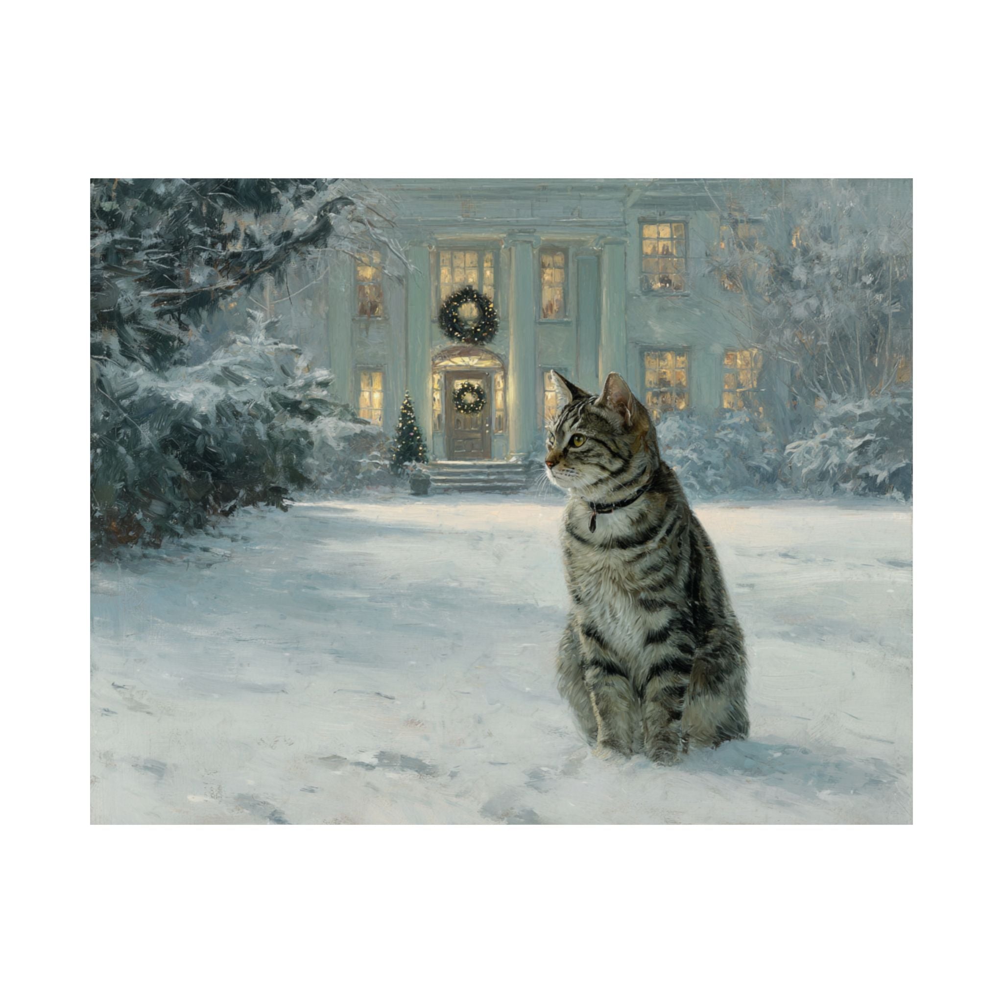 Tabby Cat 3- Home for the Holidays Collection