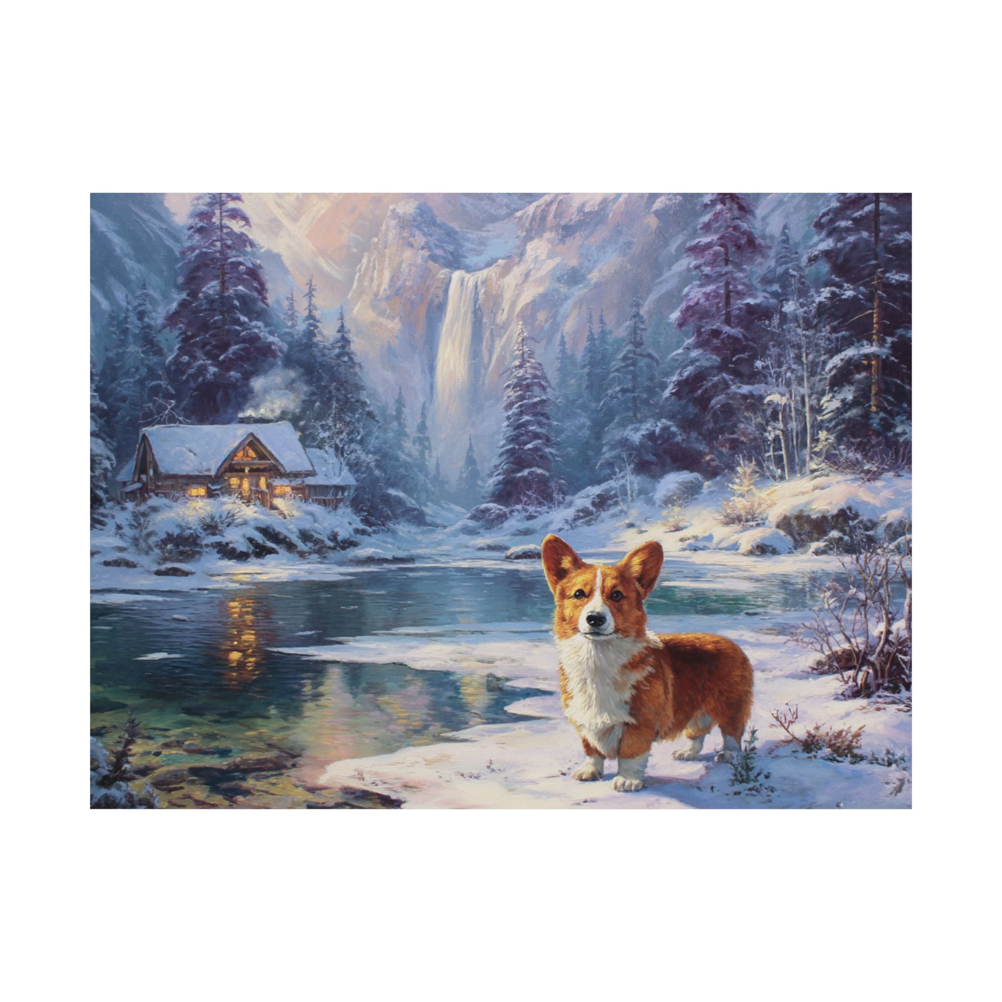 Welsh Corgi 6- Winter Whiskers Collection