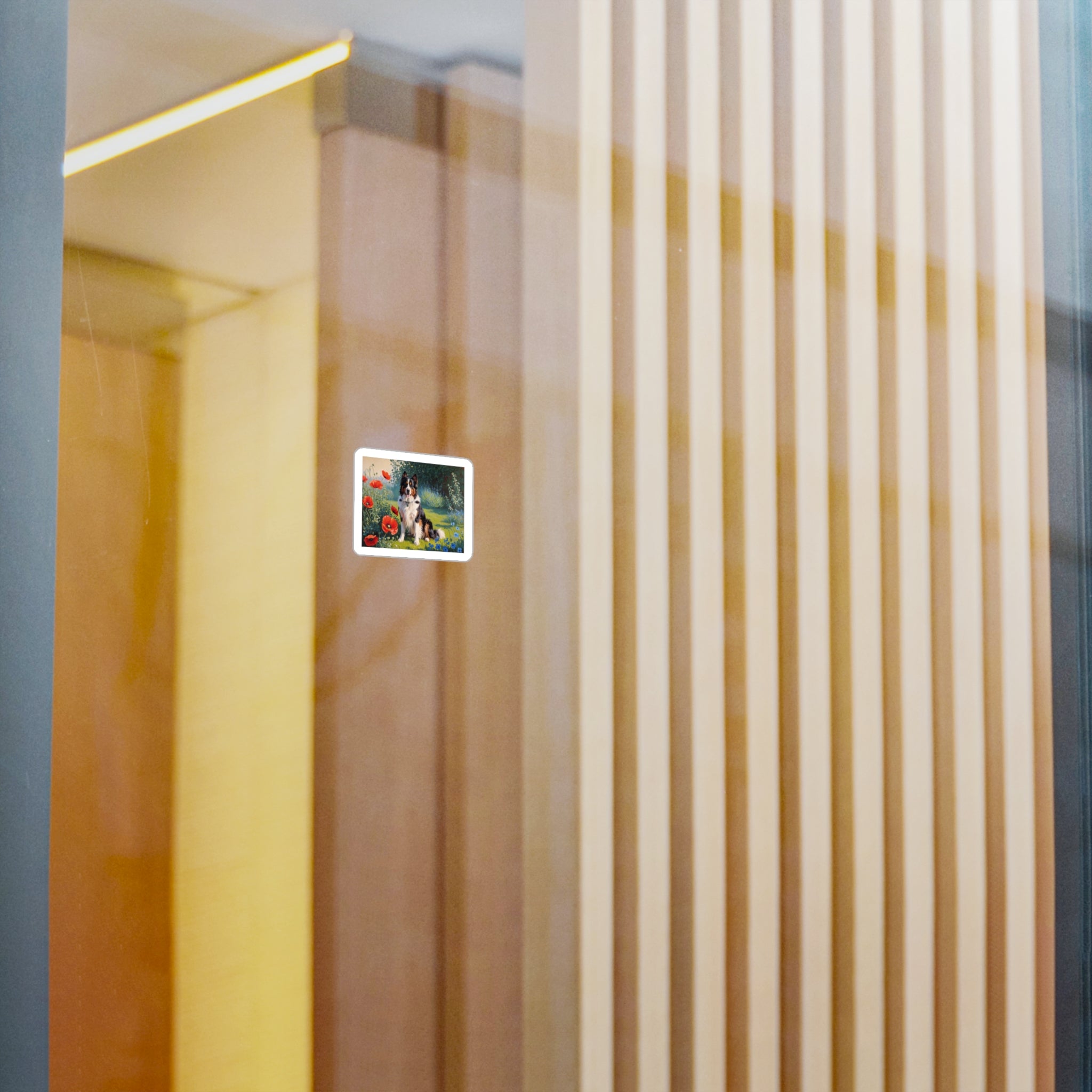 Bernese Mountain Dog Vinyl Decal- Garden Collection