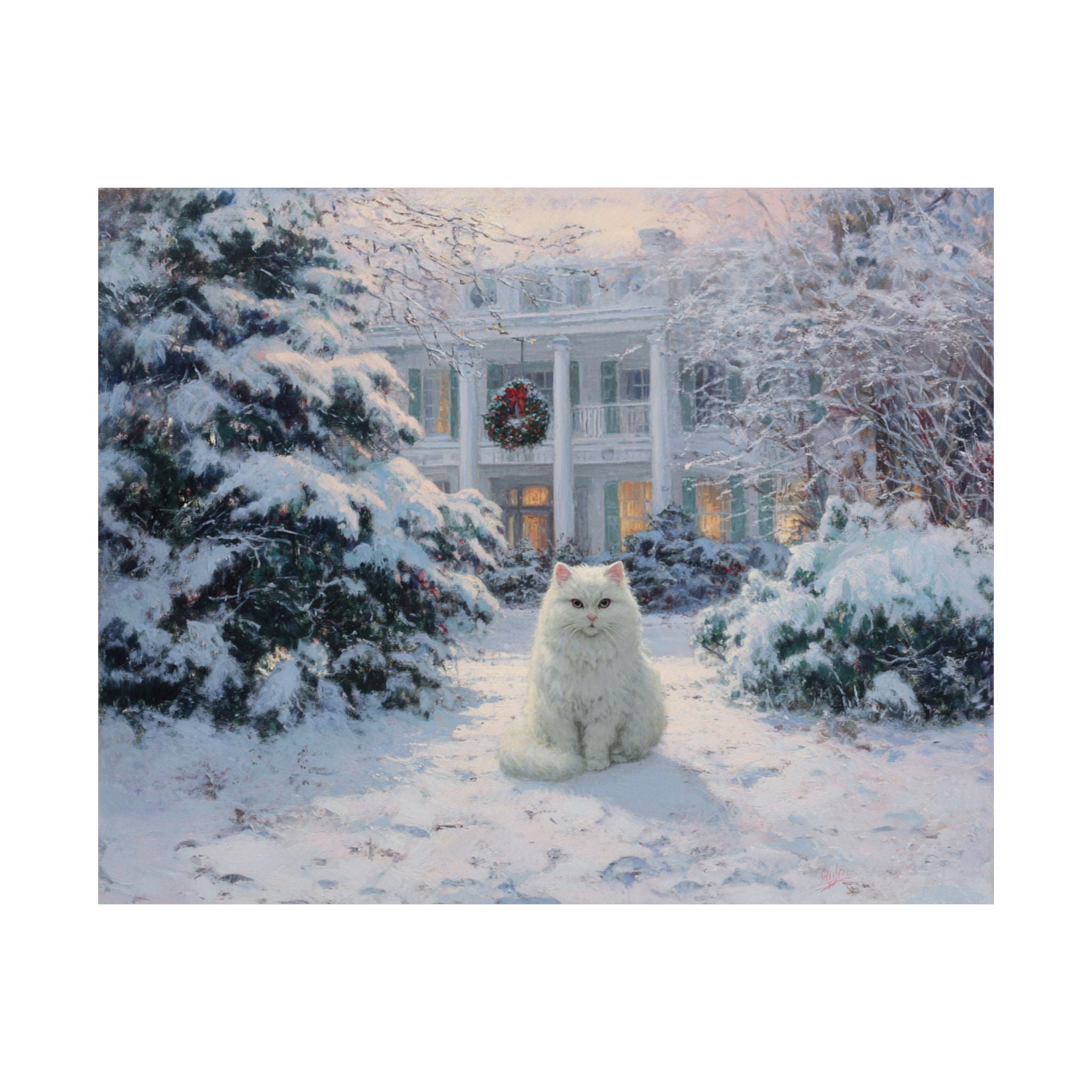 Persian Cat 3- Home for the Holidays Collection