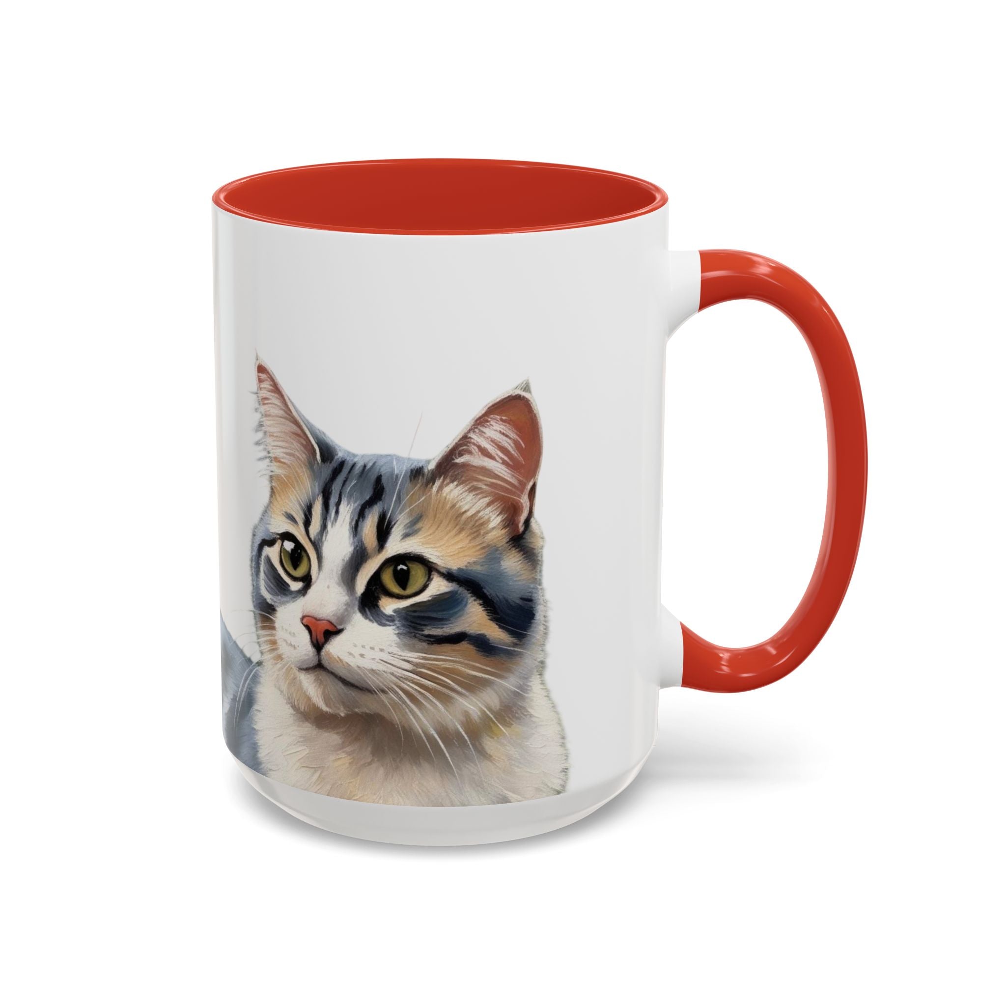 Calico Cat Accent Mug