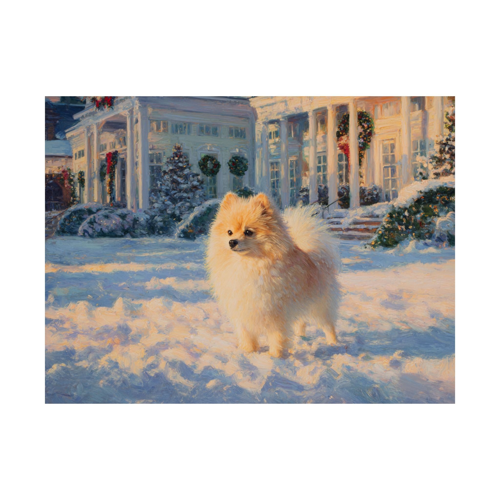 Pomeranian 1- Home for the Holidays Collection