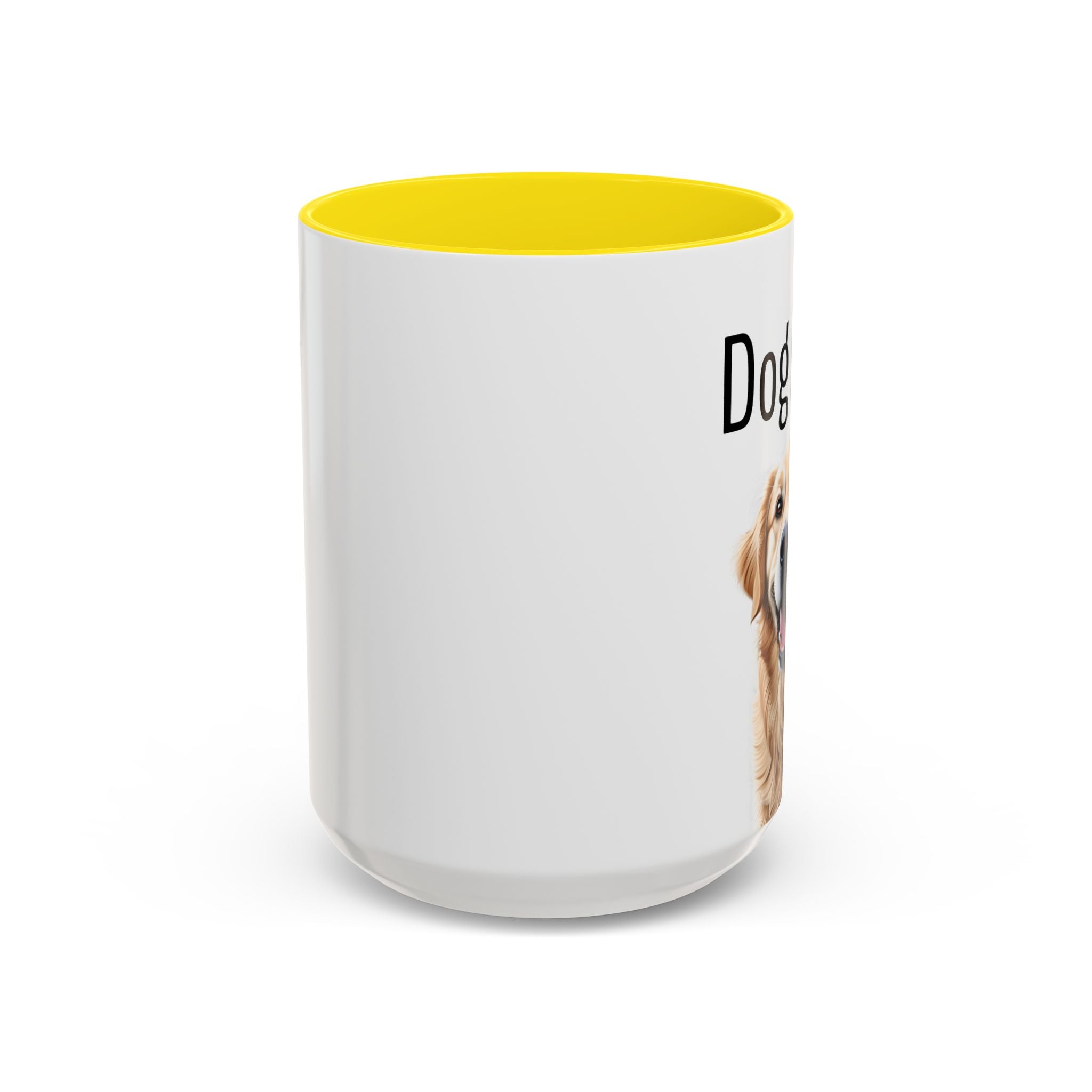 'Dog Mom' Golden Retriever Mug