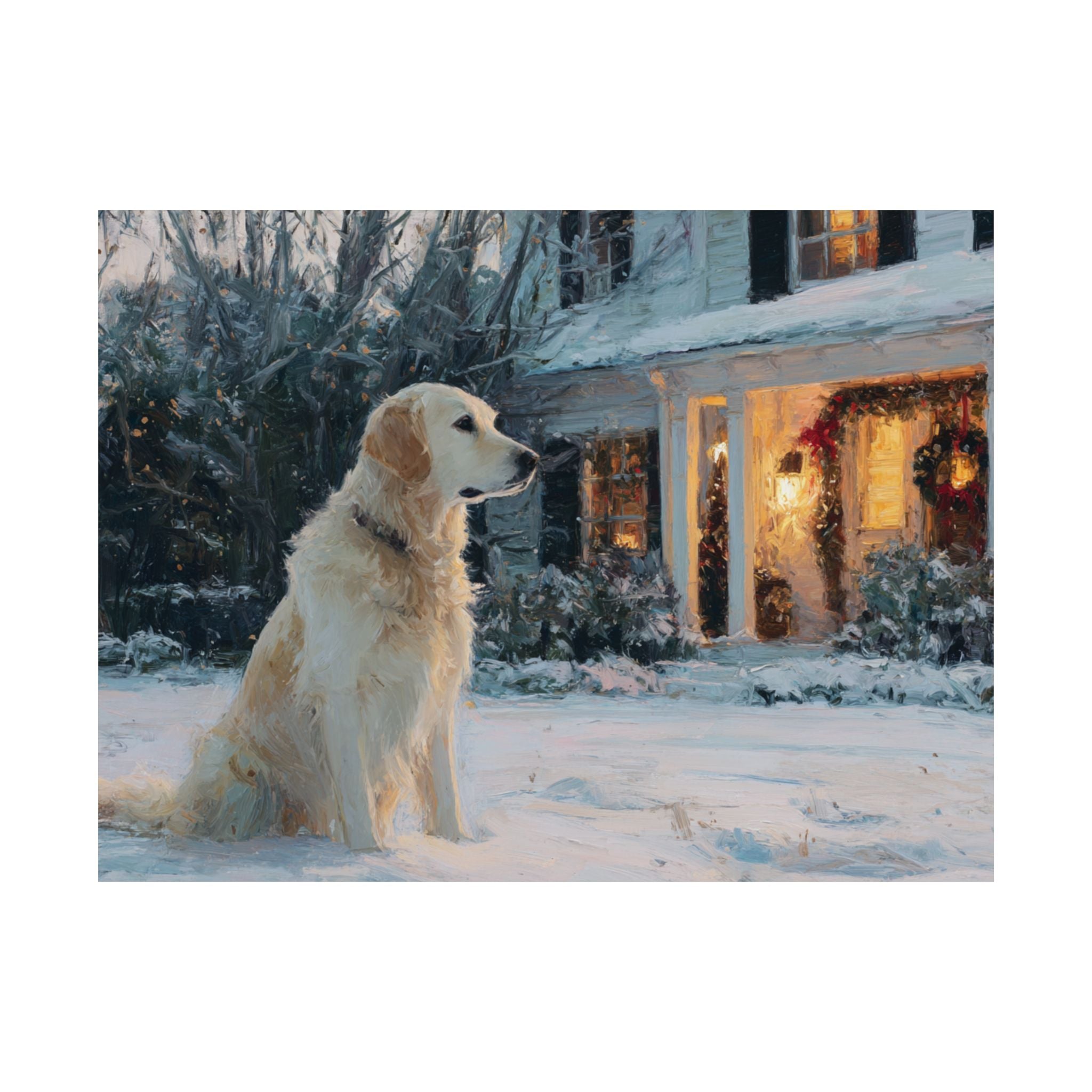 Golden Retriever 9- Home for the Holidays Collection