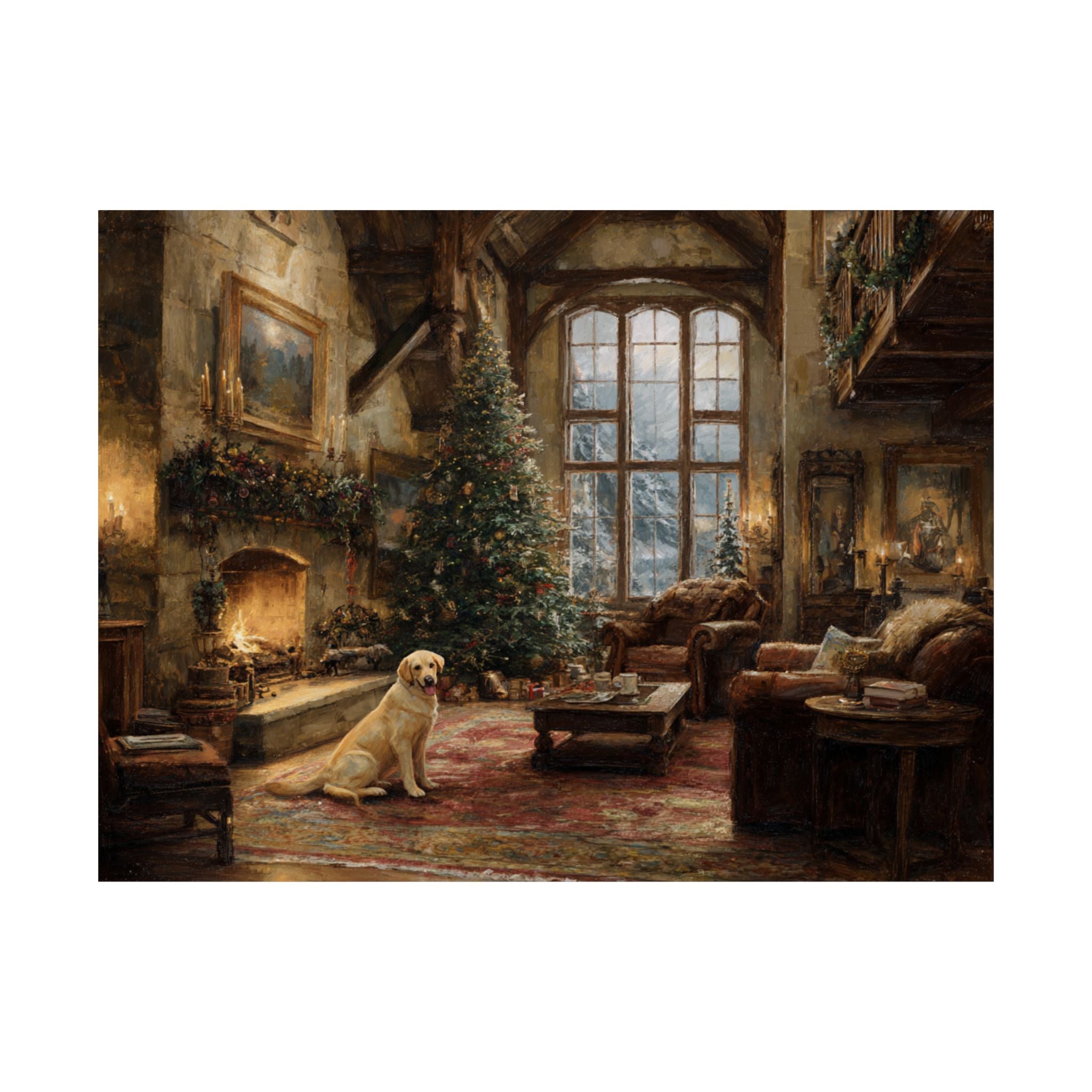 Labrador 1- Cozy Christmas Collection