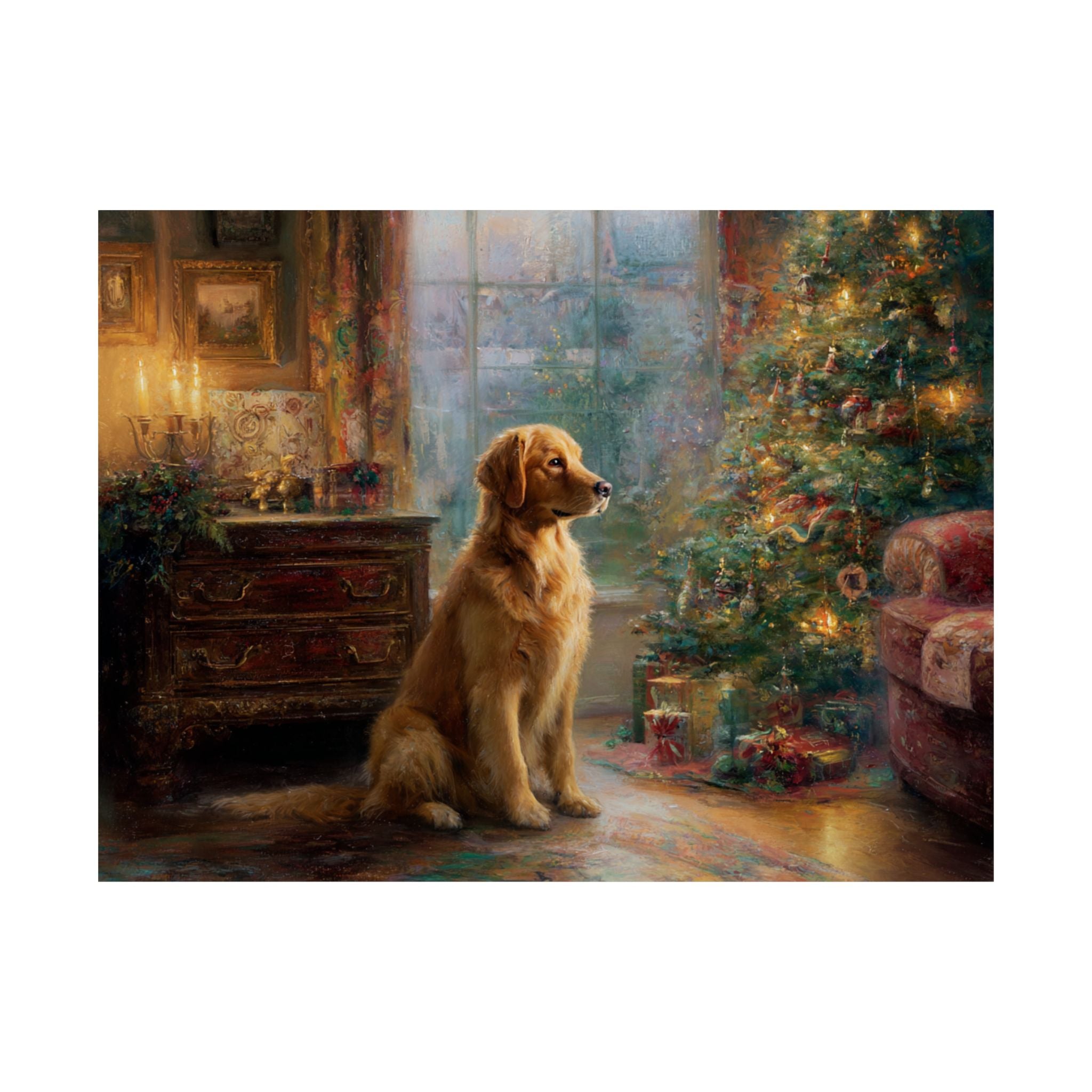Golden Retriever 5- Cozy Christmas Collection