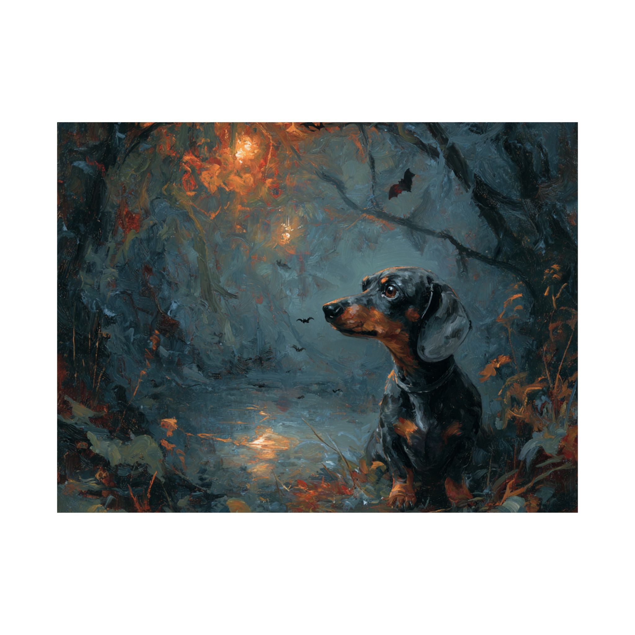 Miniature Dapple Dachshund 1- Howl-oween Collection