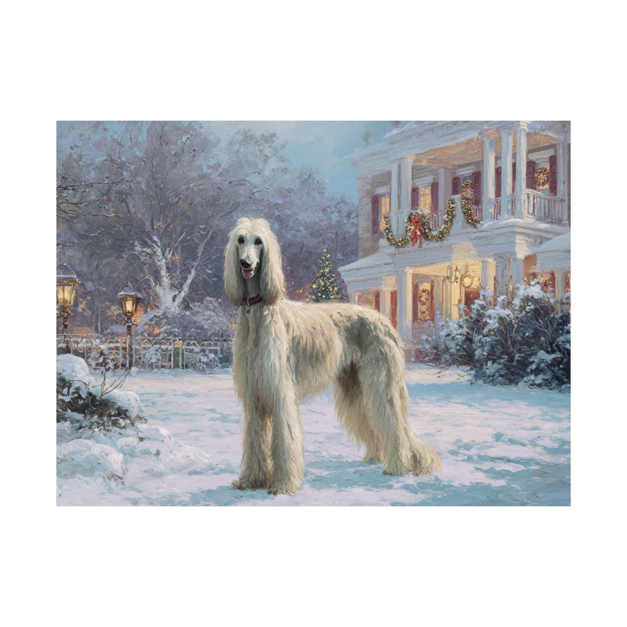Afghan Hound 2- Home for the Holidays Collection