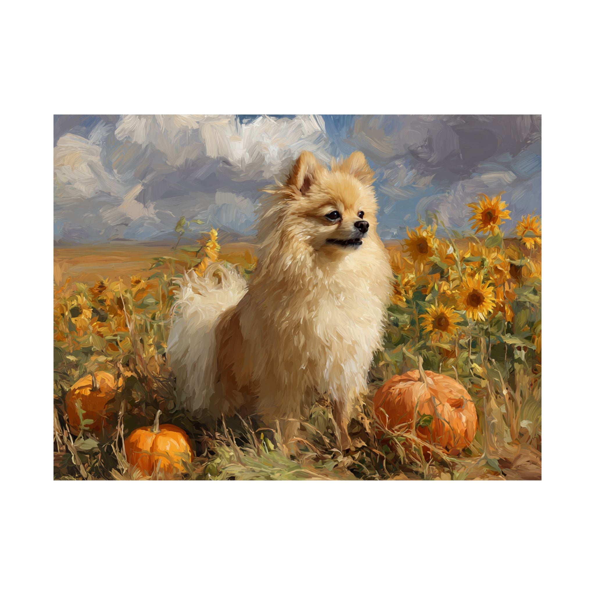 Pomeranian 2- Sunflower Season Collection
