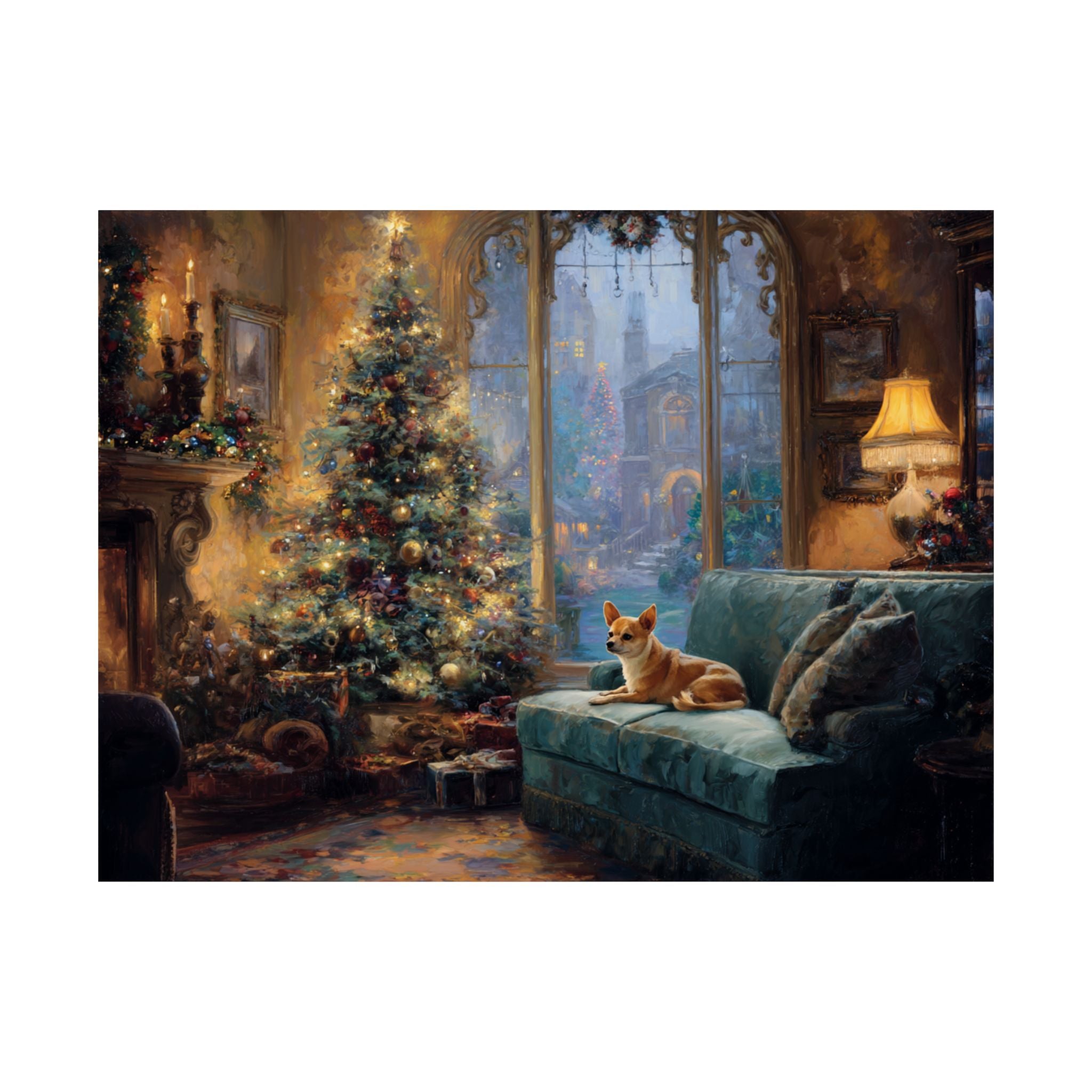 Chihuahua 1- Cozy Christmas Collection