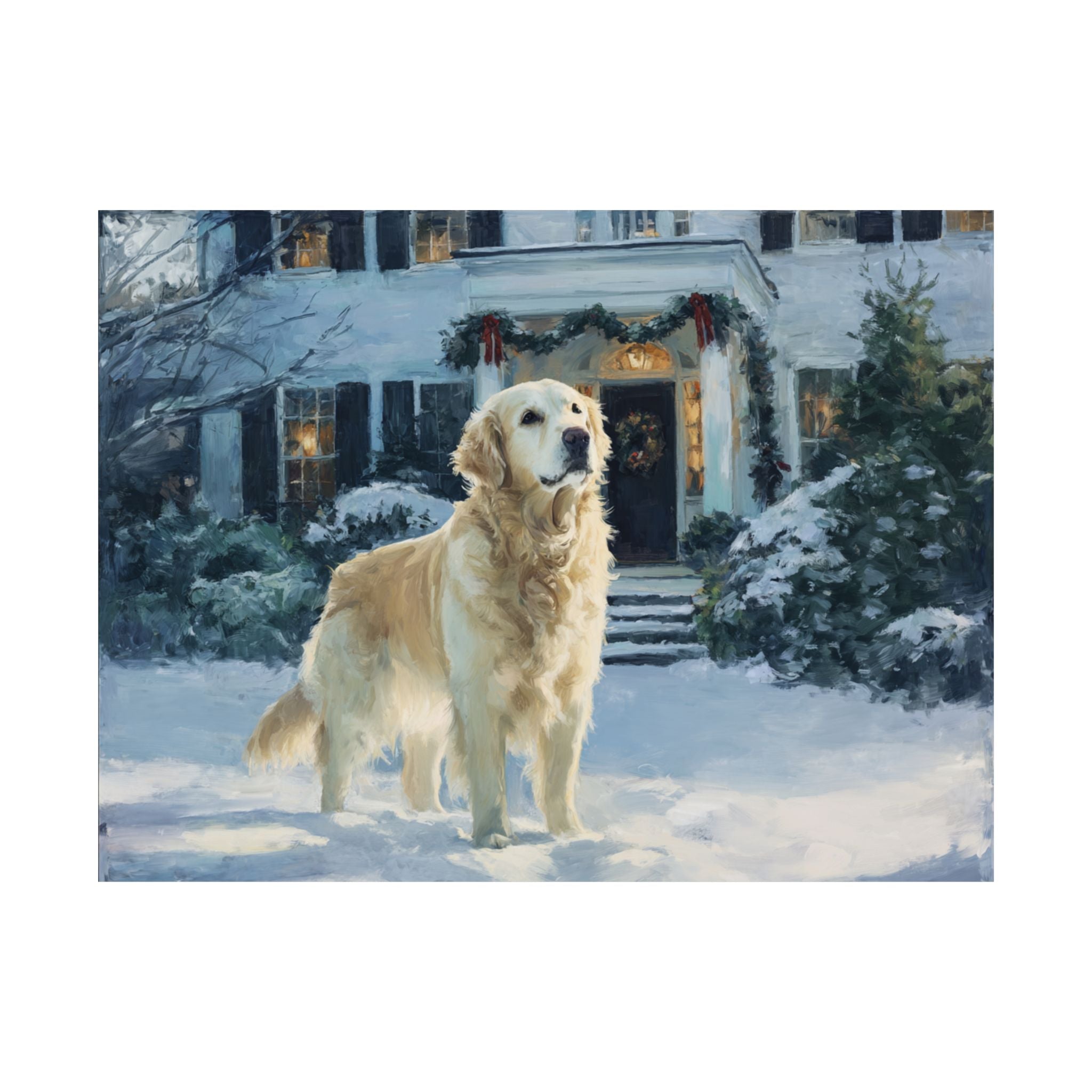 Golden Retriever 7- Home for the Holidays Collection