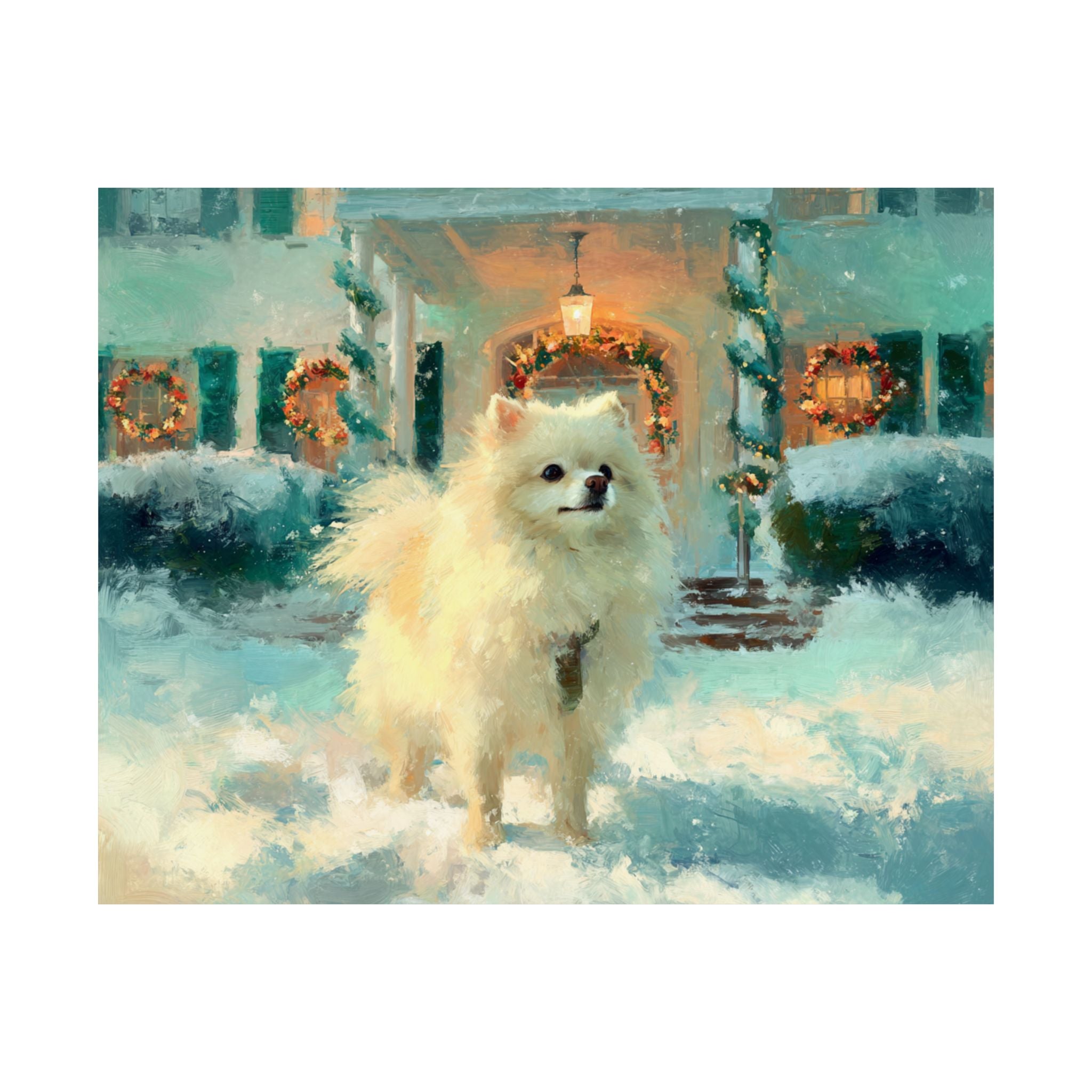 Pomeranian 9- Home for the Holidays Collection