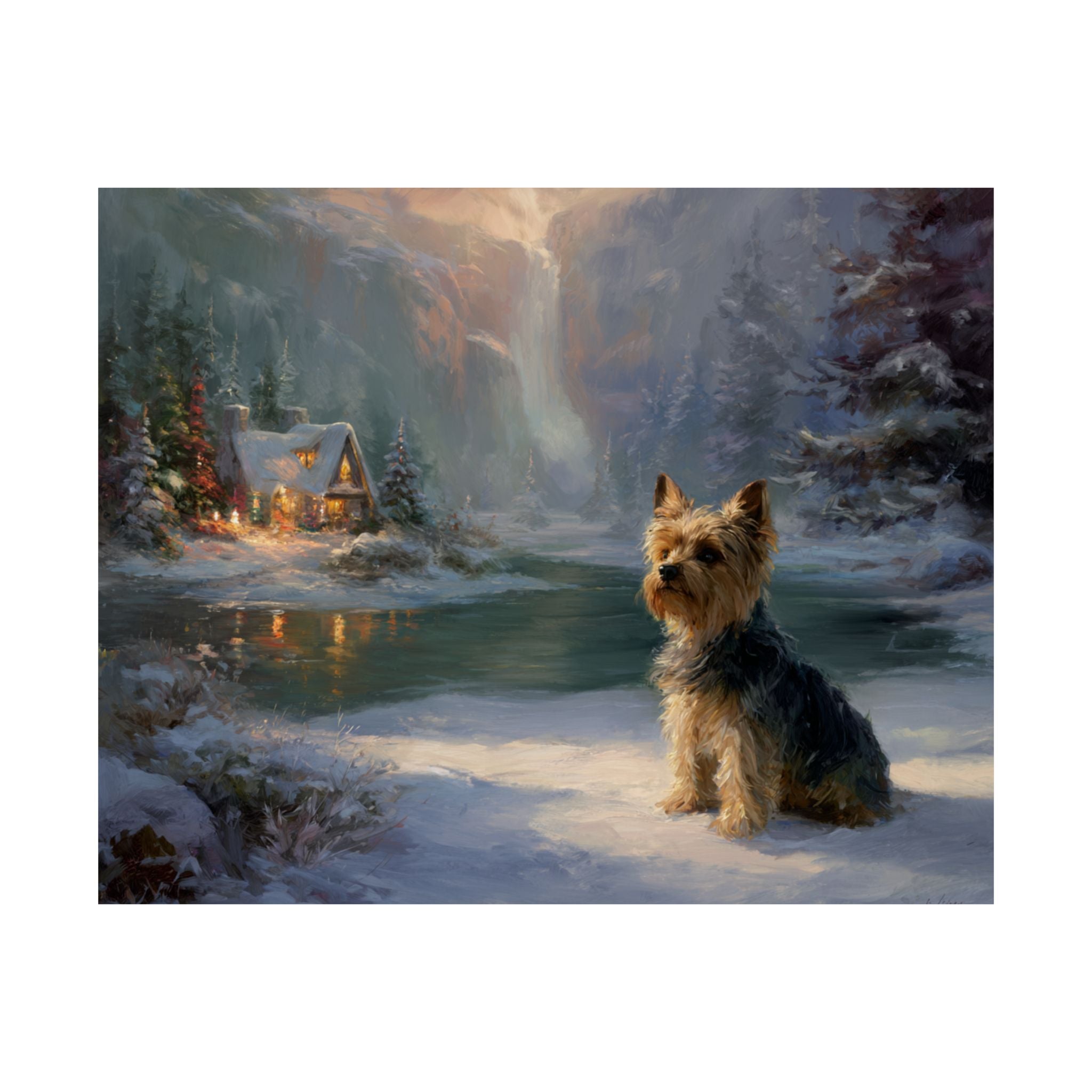 Yorkshire Terrier 1- Winter Whiskers Collection