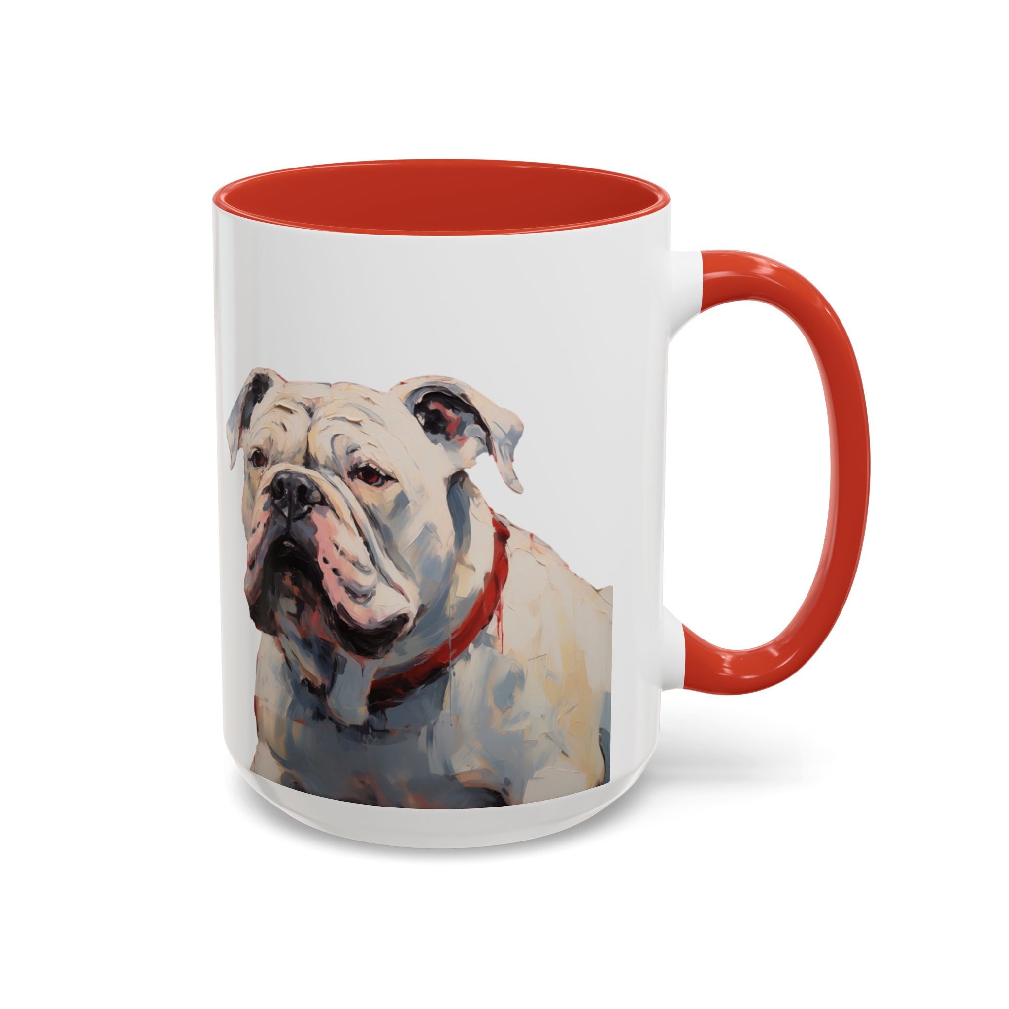 Abstract Collection Bulldog Mug