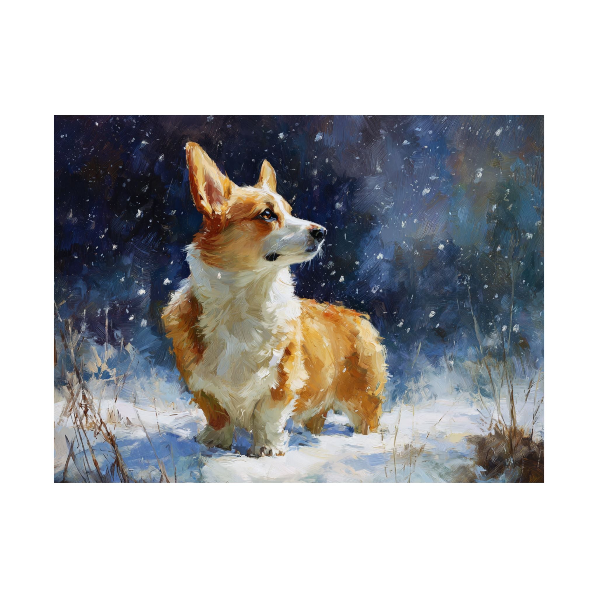 Welsh Corgi 10- Winter Whiskers Collection