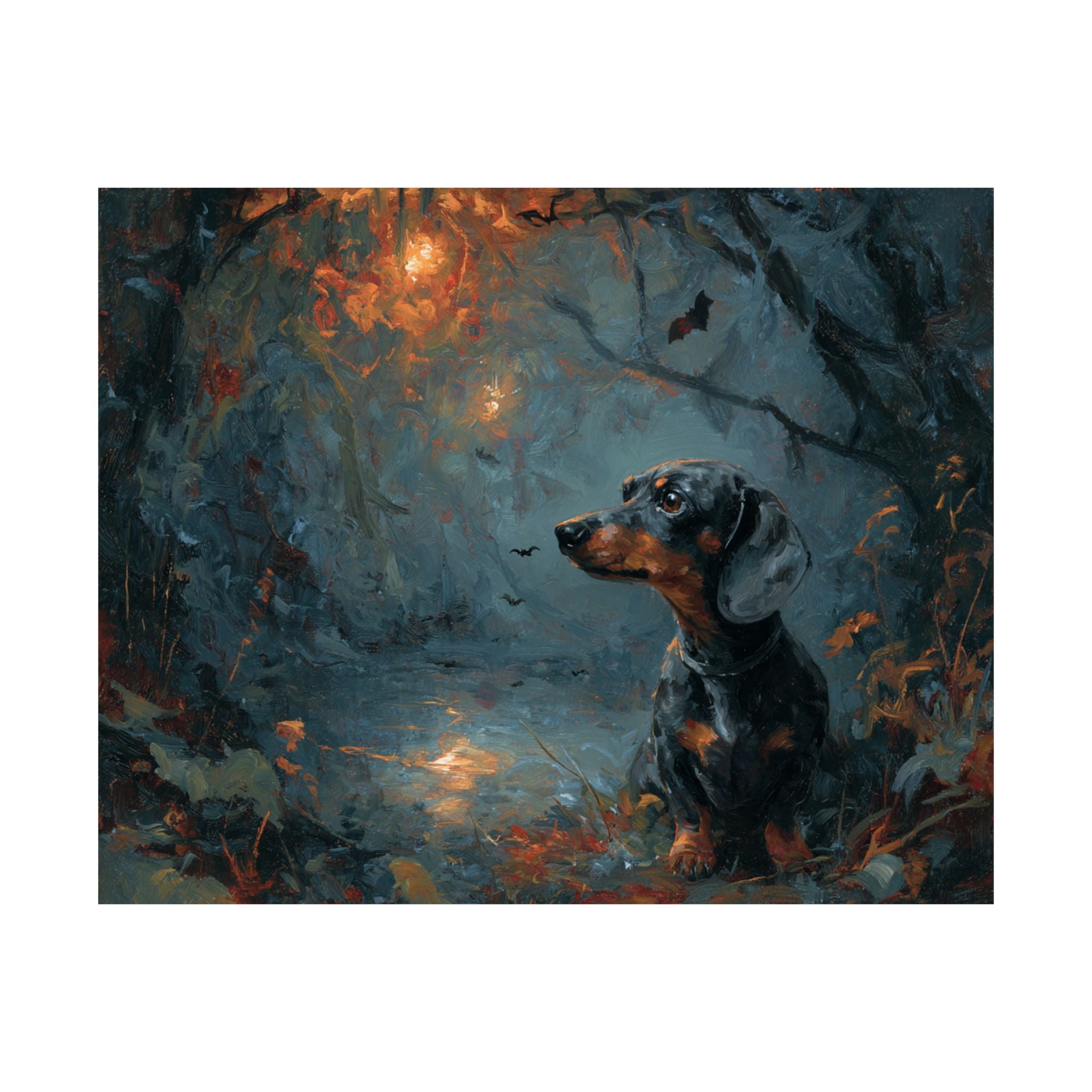 Miniature Dapple Dachshund 1- Howl-oween Collection