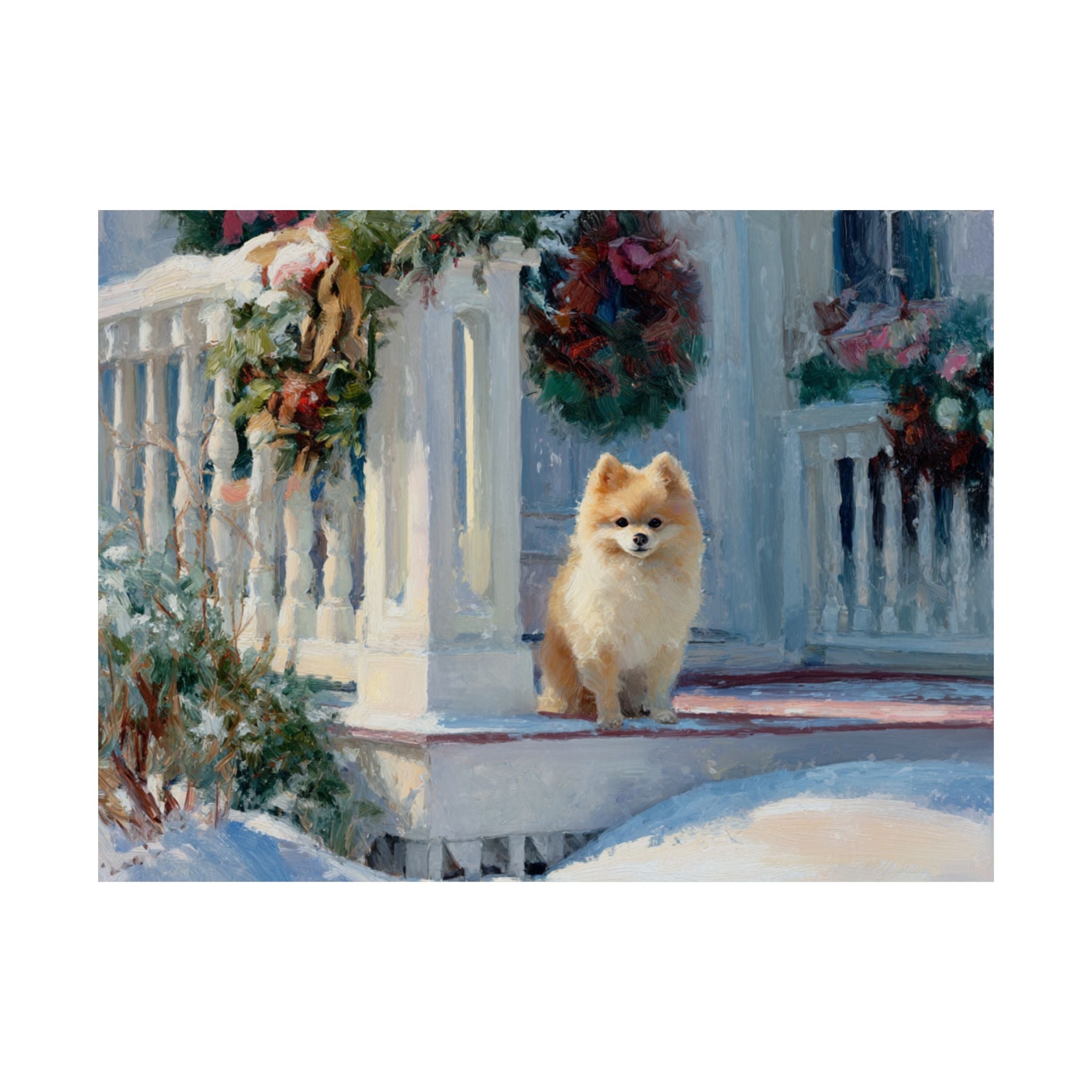Pomeranian 5- Home for the Holidays Collection