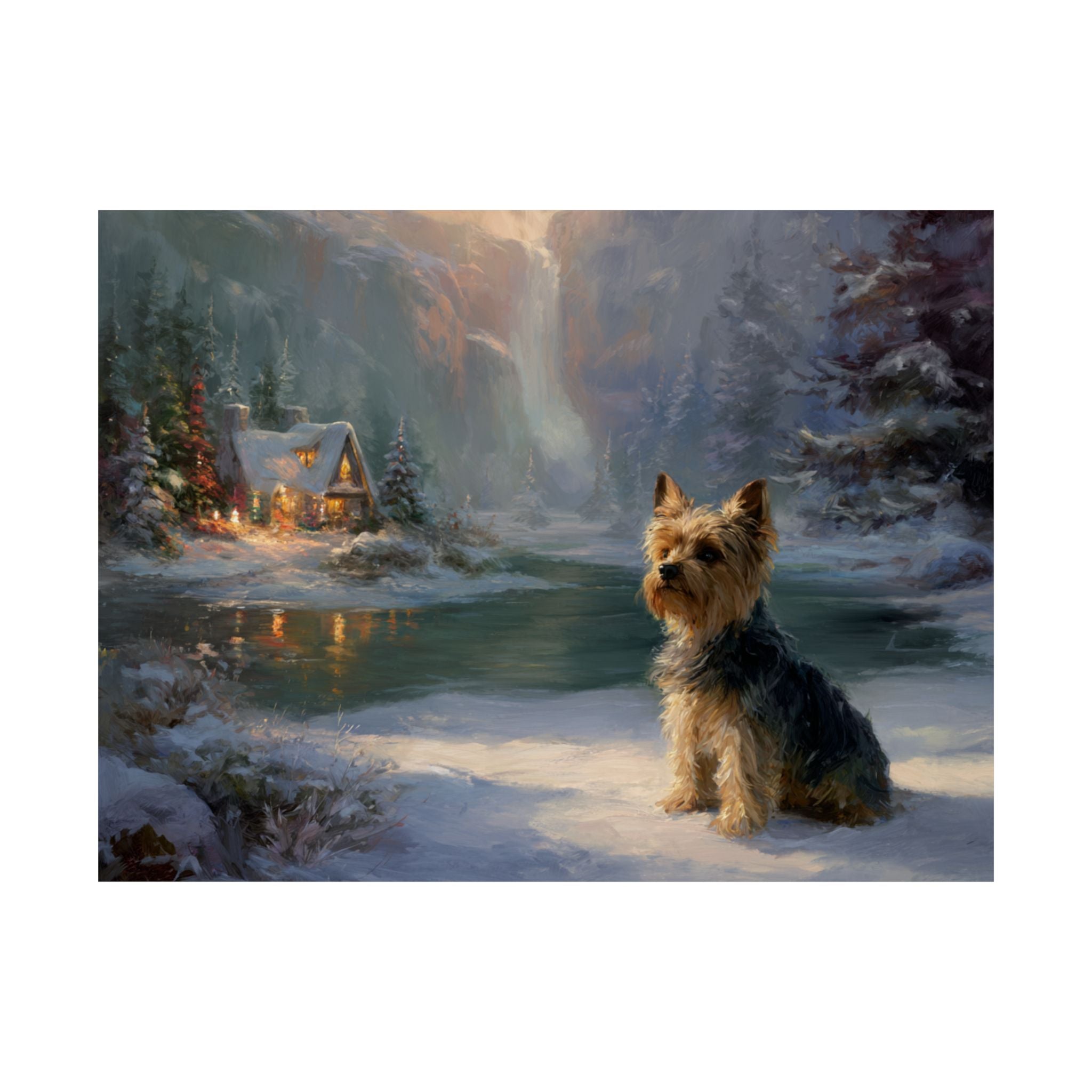 Yorkshire Terrier 1- Winter Whiskers Collection