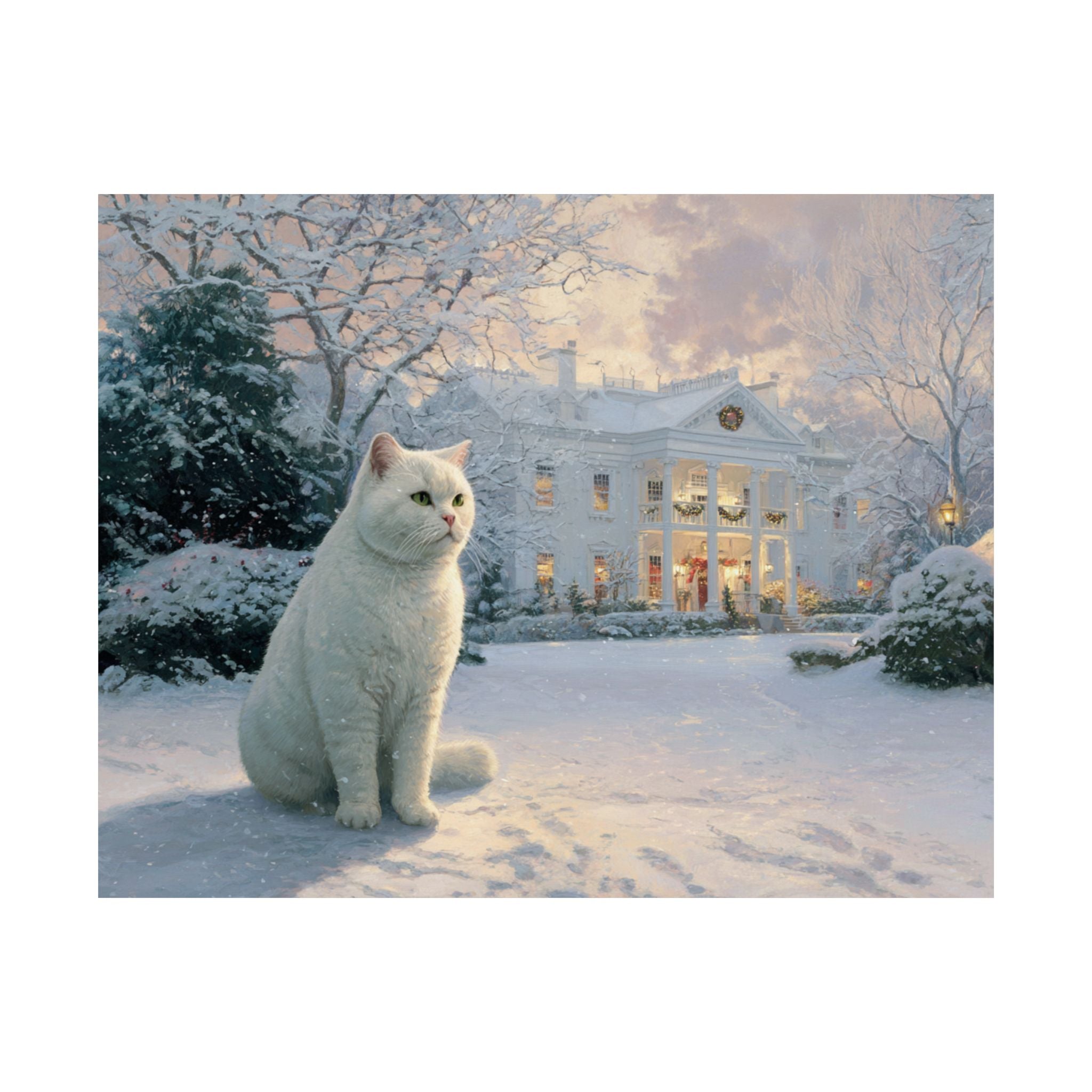 British Short Hair Cat 3- Home for the Holidays Collection