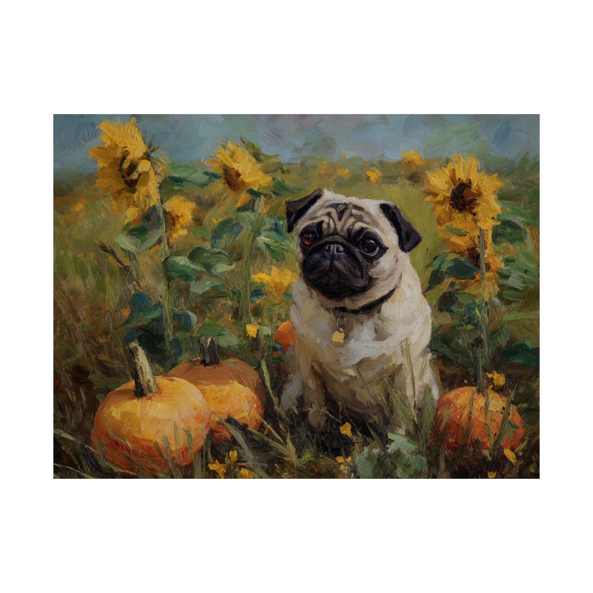 Pug 1- Sunflower Season Collection
