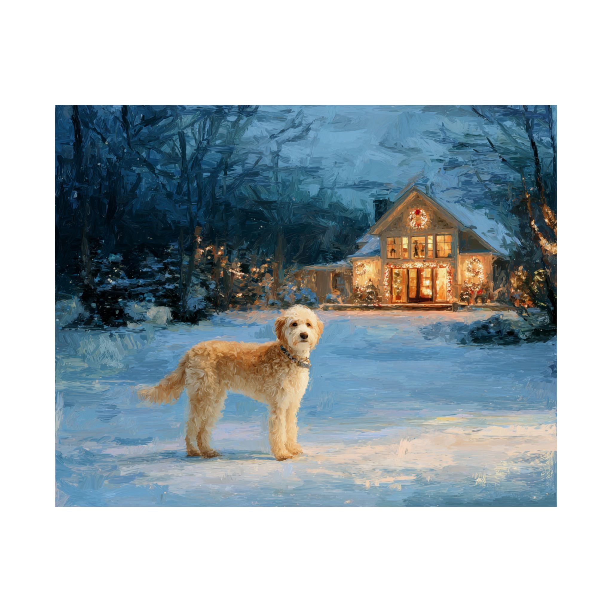 Golden Doodle 1- Home for the Holidays Collection