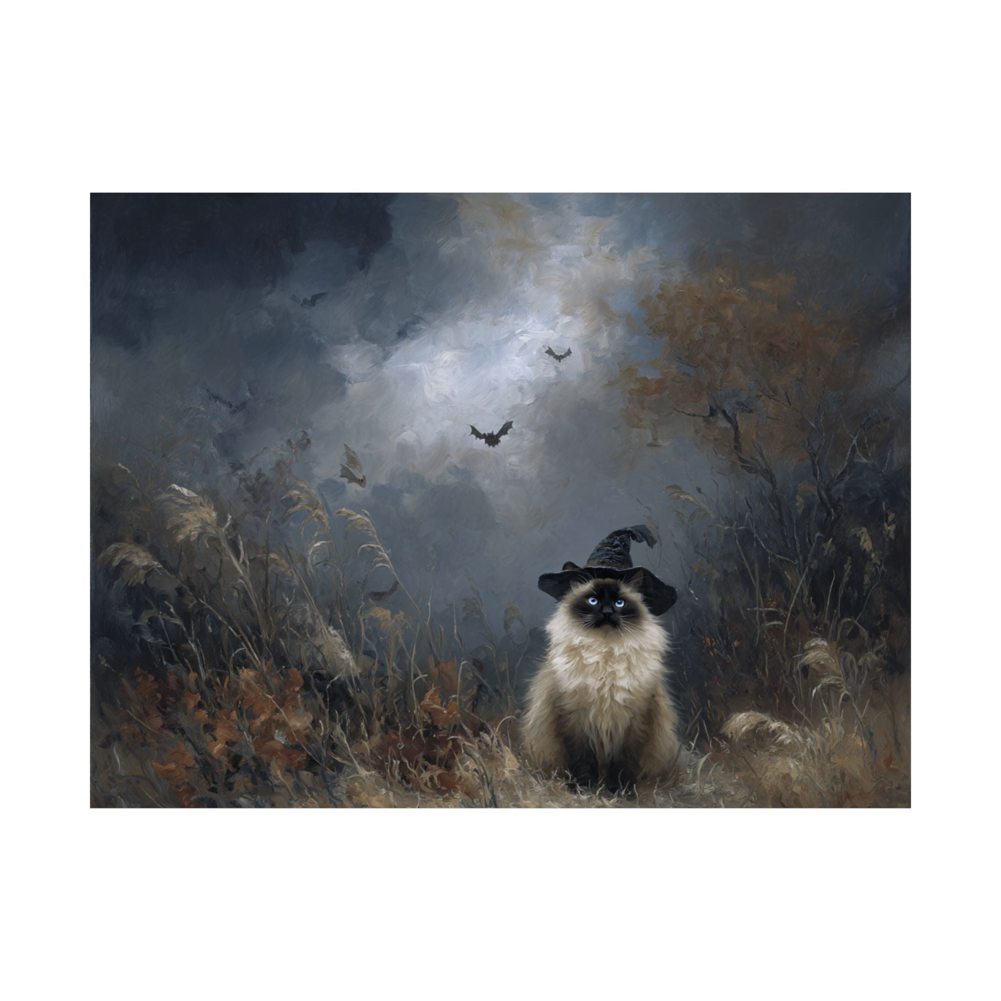 Siberian Cat 1- Witchy Whiskers Collection