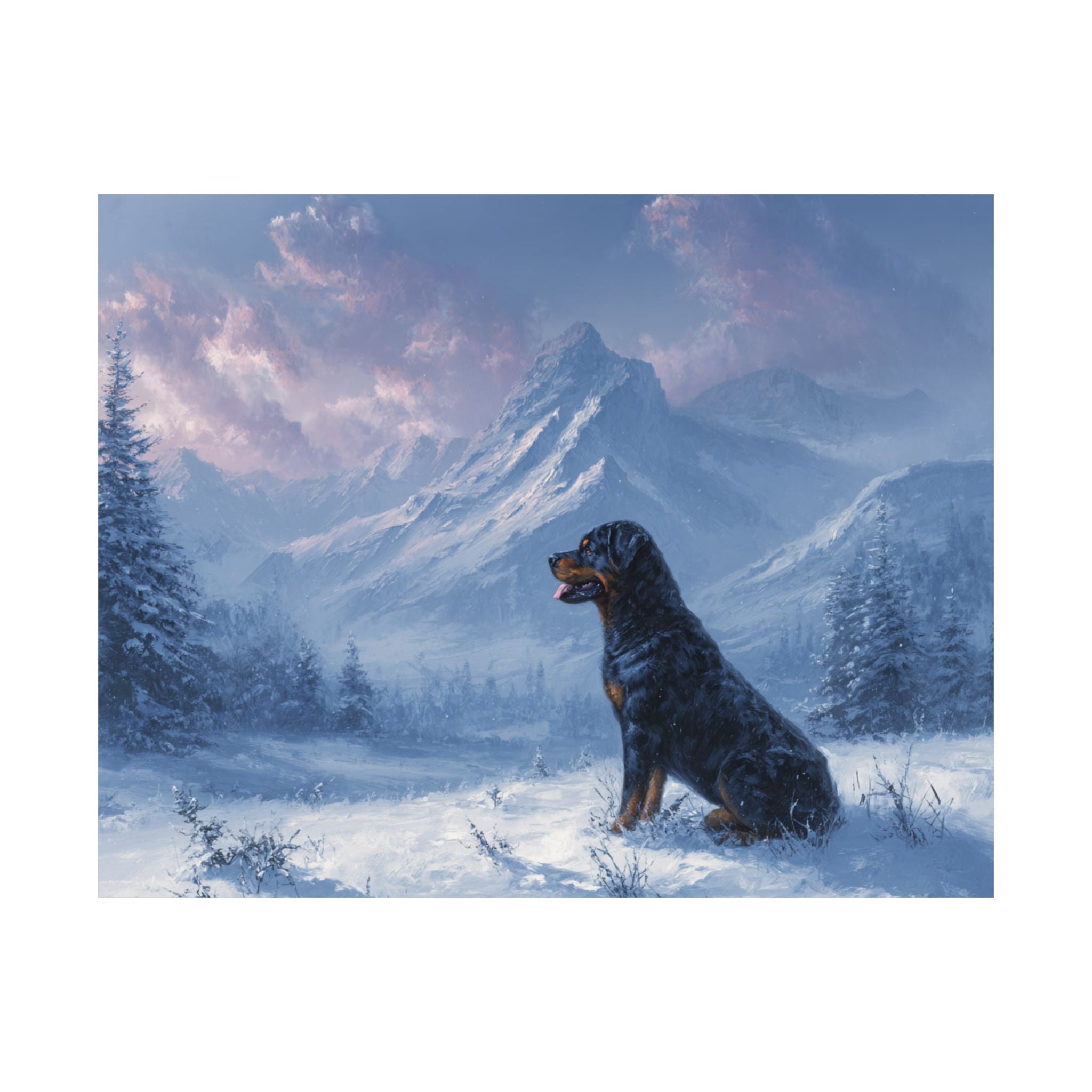 Rottweiler 2- Winter Whiskers Collection