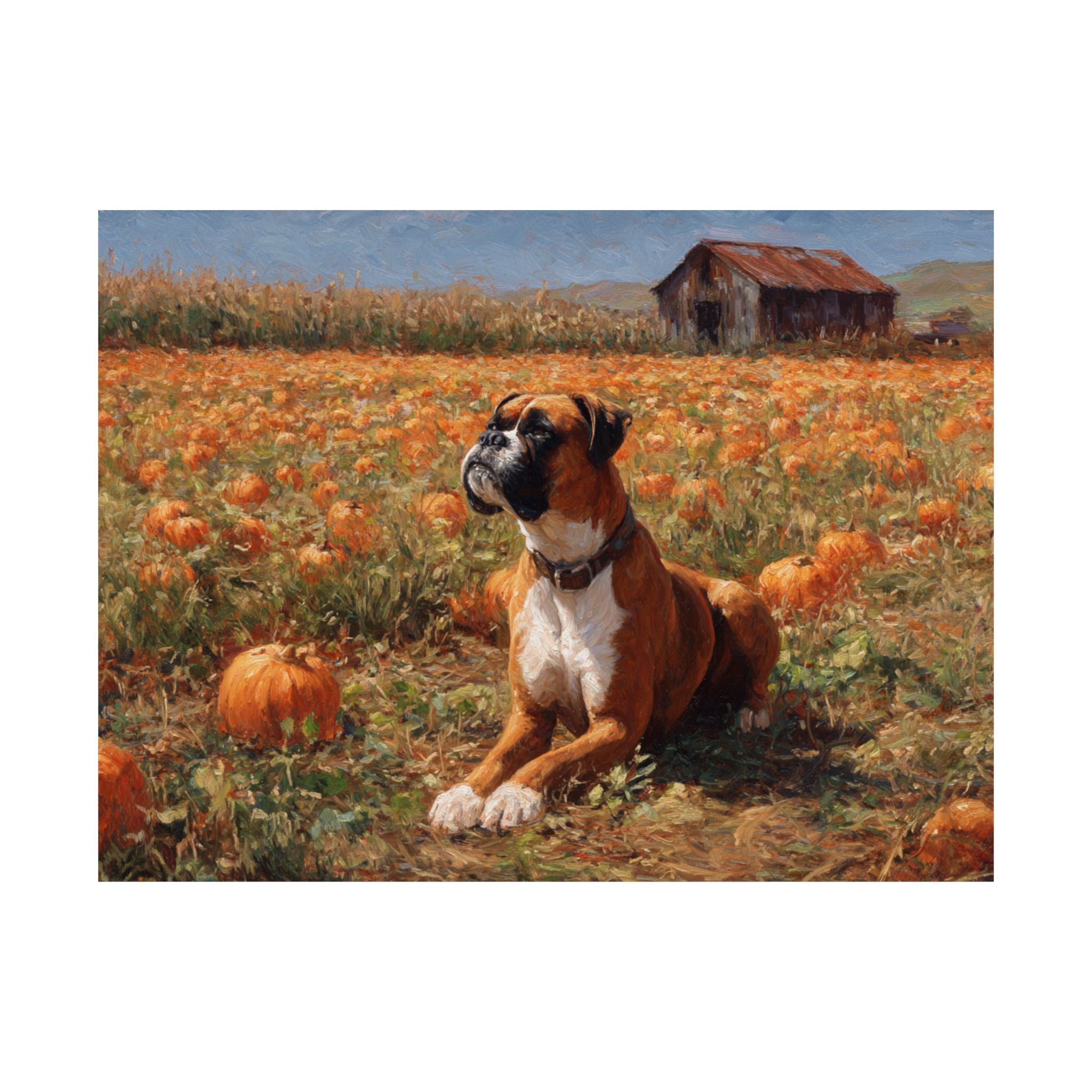 Boxer 2- Pumpkin Patch Collection