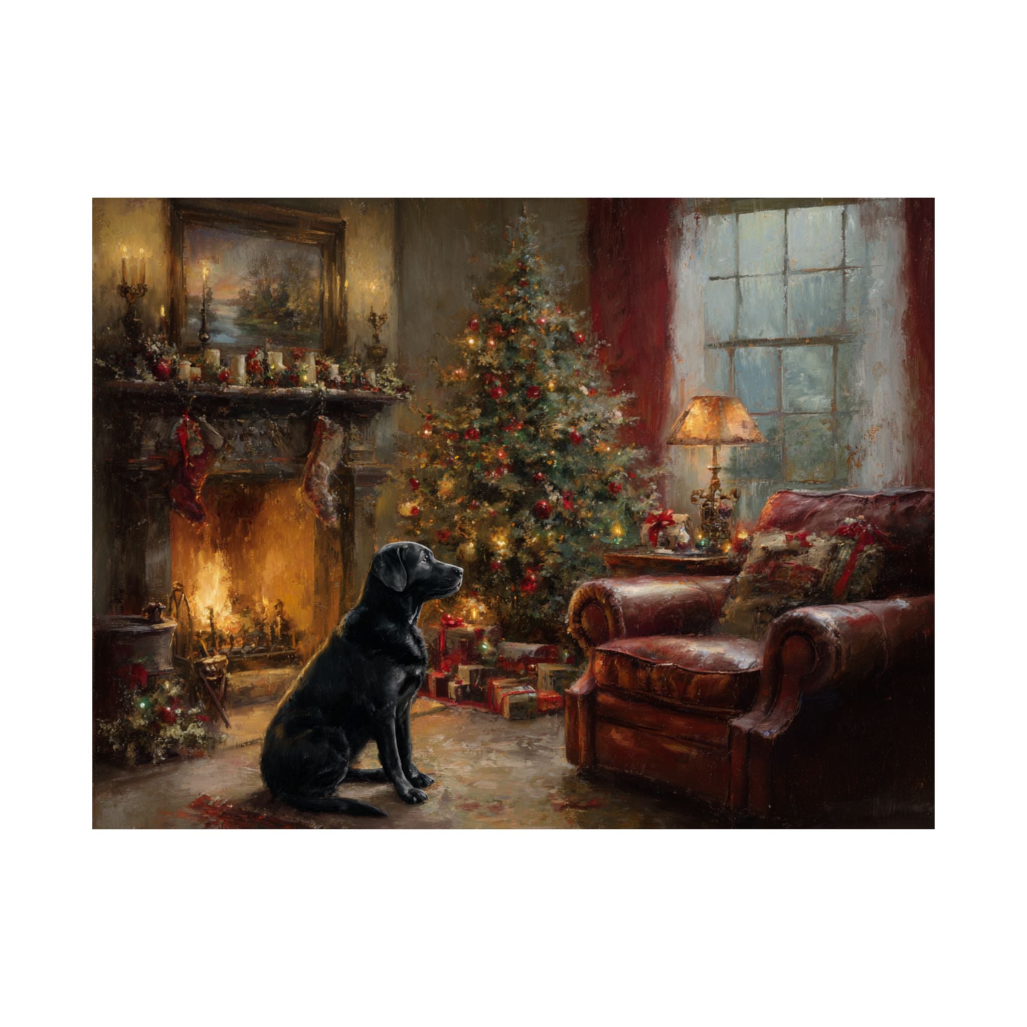 Labrador 4- Cozy Christmas Collection