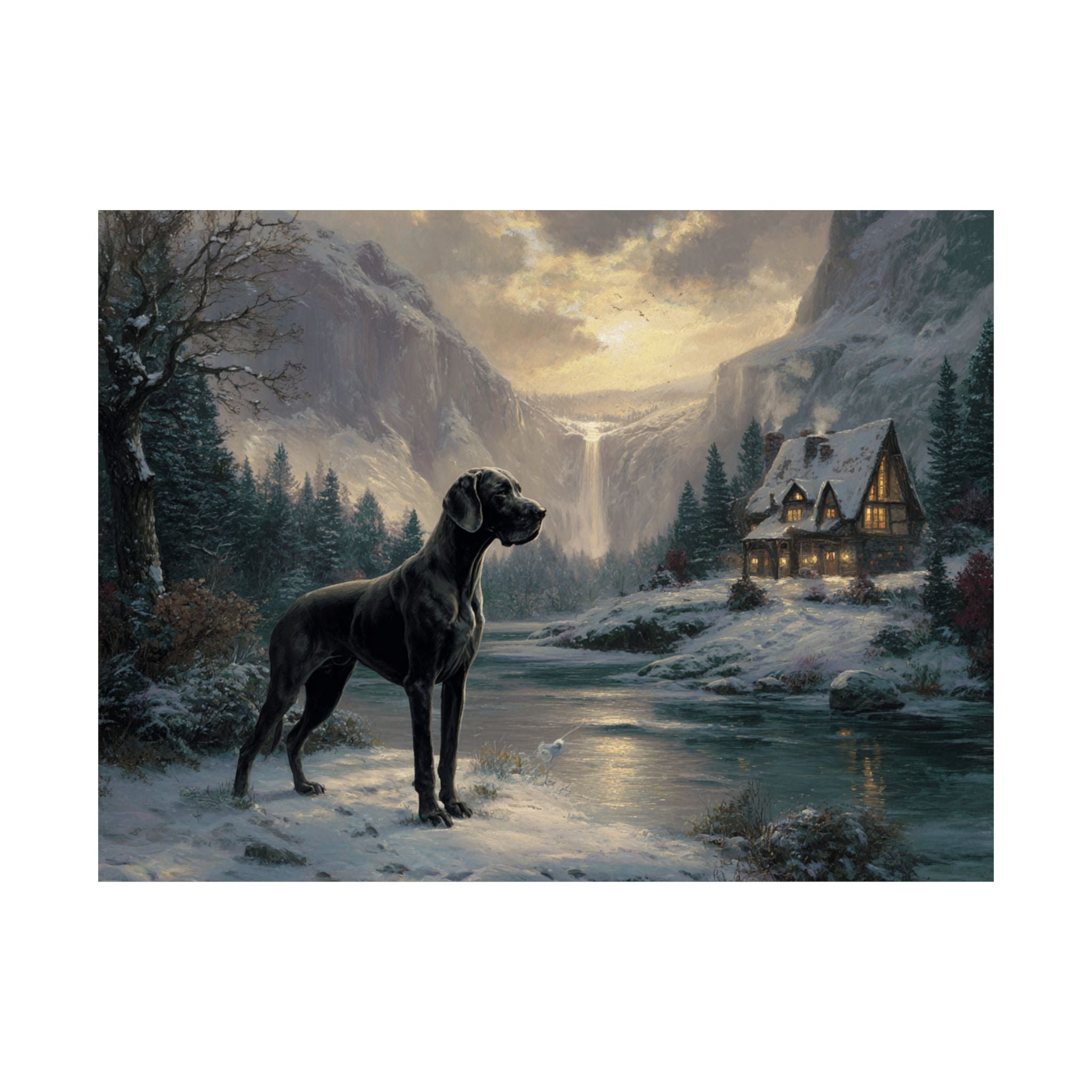 Great Dane 3- Winter Whiskers Collection