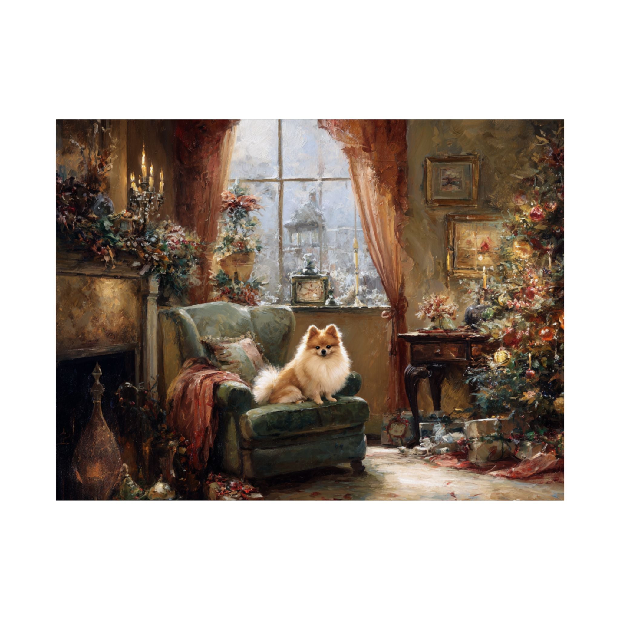 Pomeranian 2- Cozy Christmas Collection