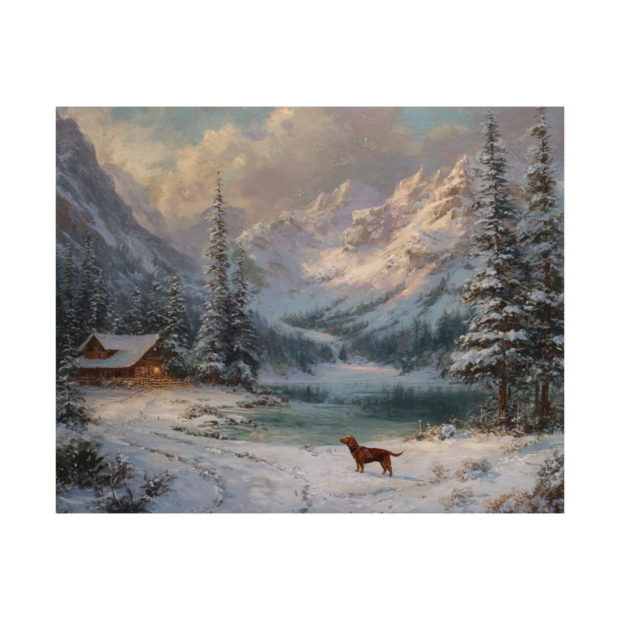 Dachshund 5- Winter Whiskers Collection