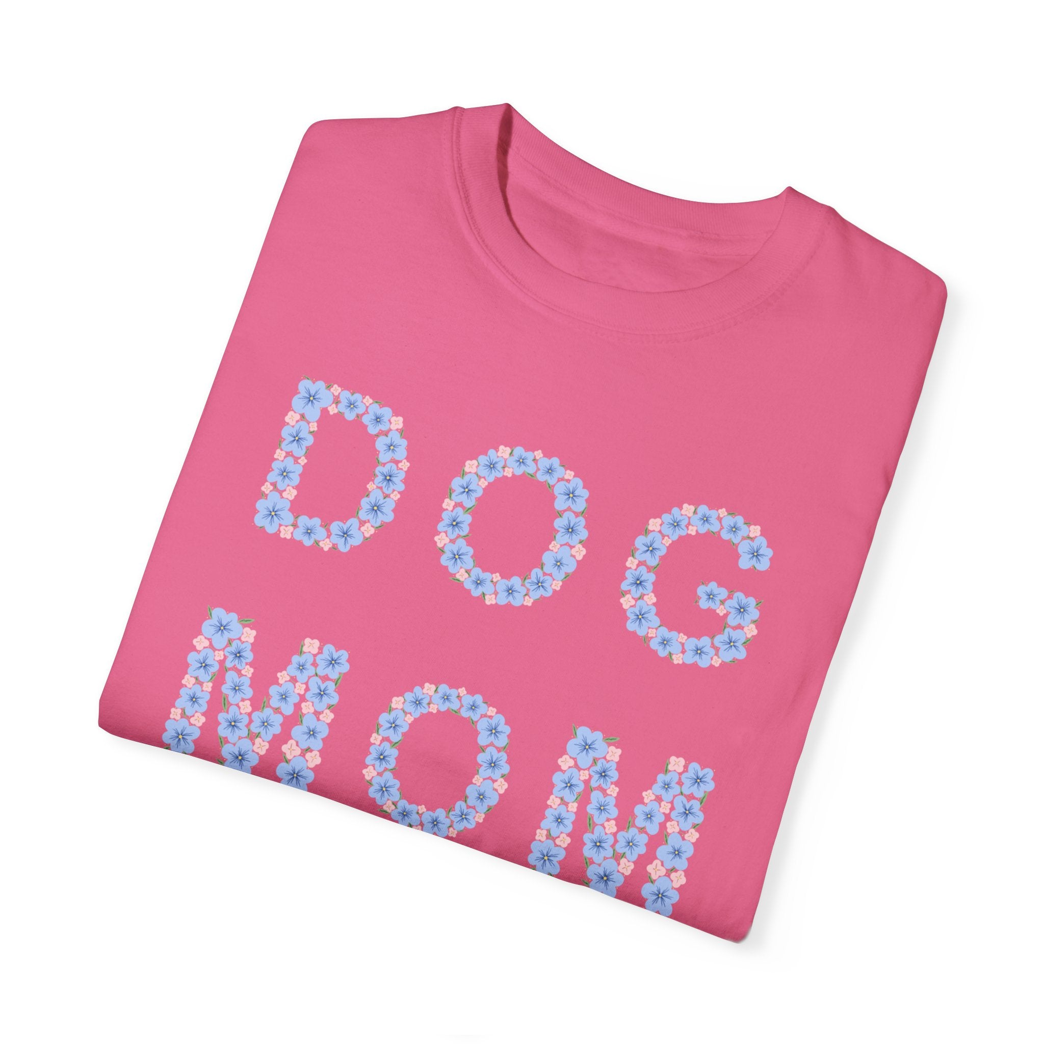 Floral Dog Mom T-Shirt