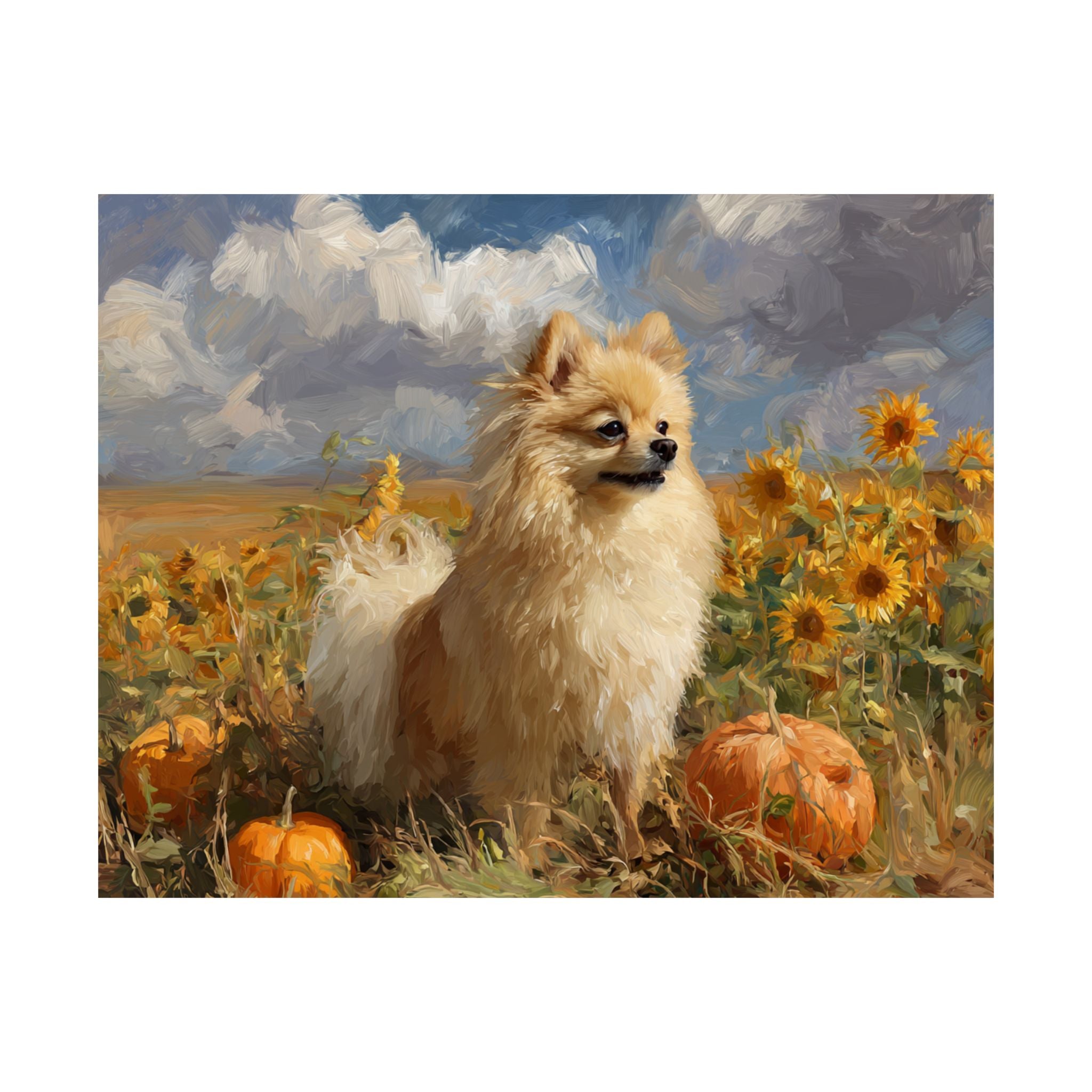 Pomeranian 2- Sunflower Season Collection