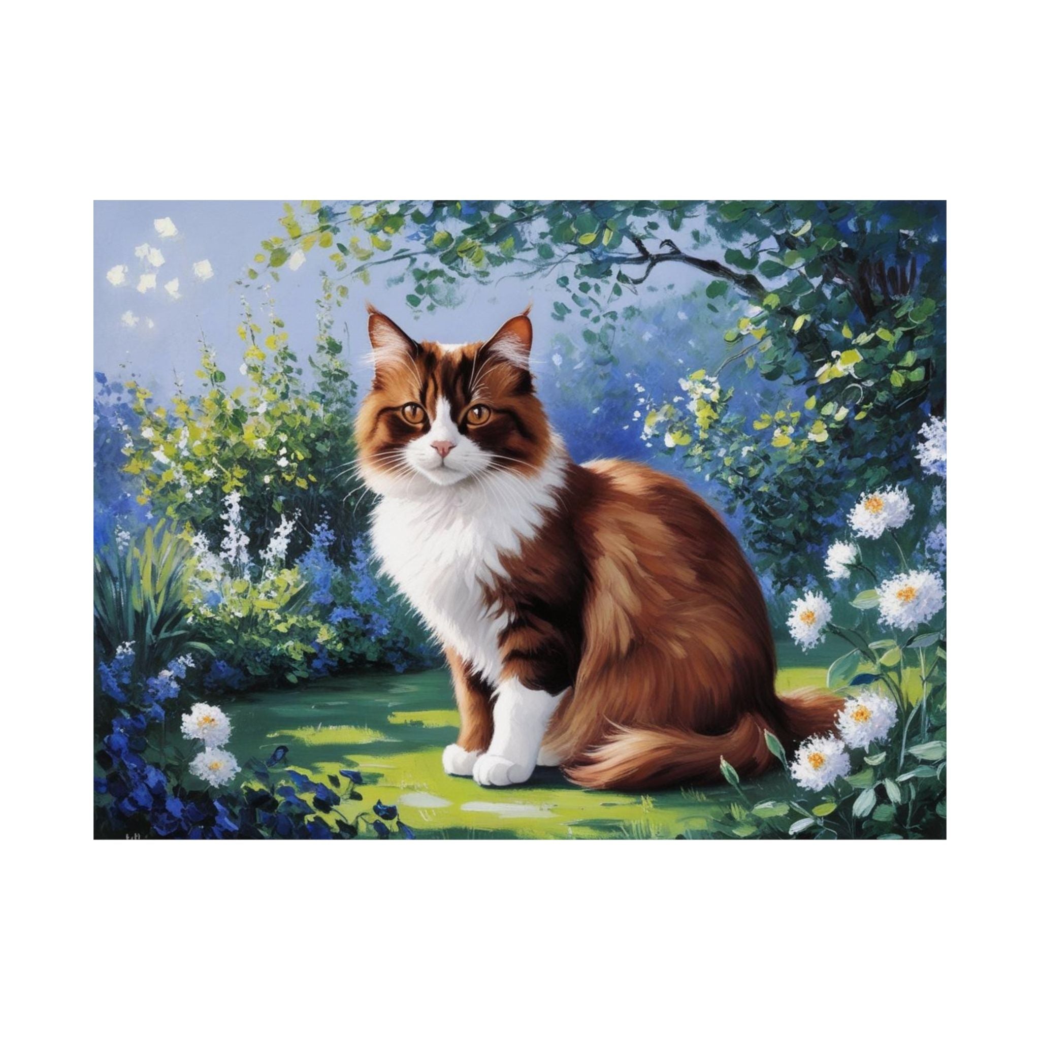 Burmese Cat- Garden Collection