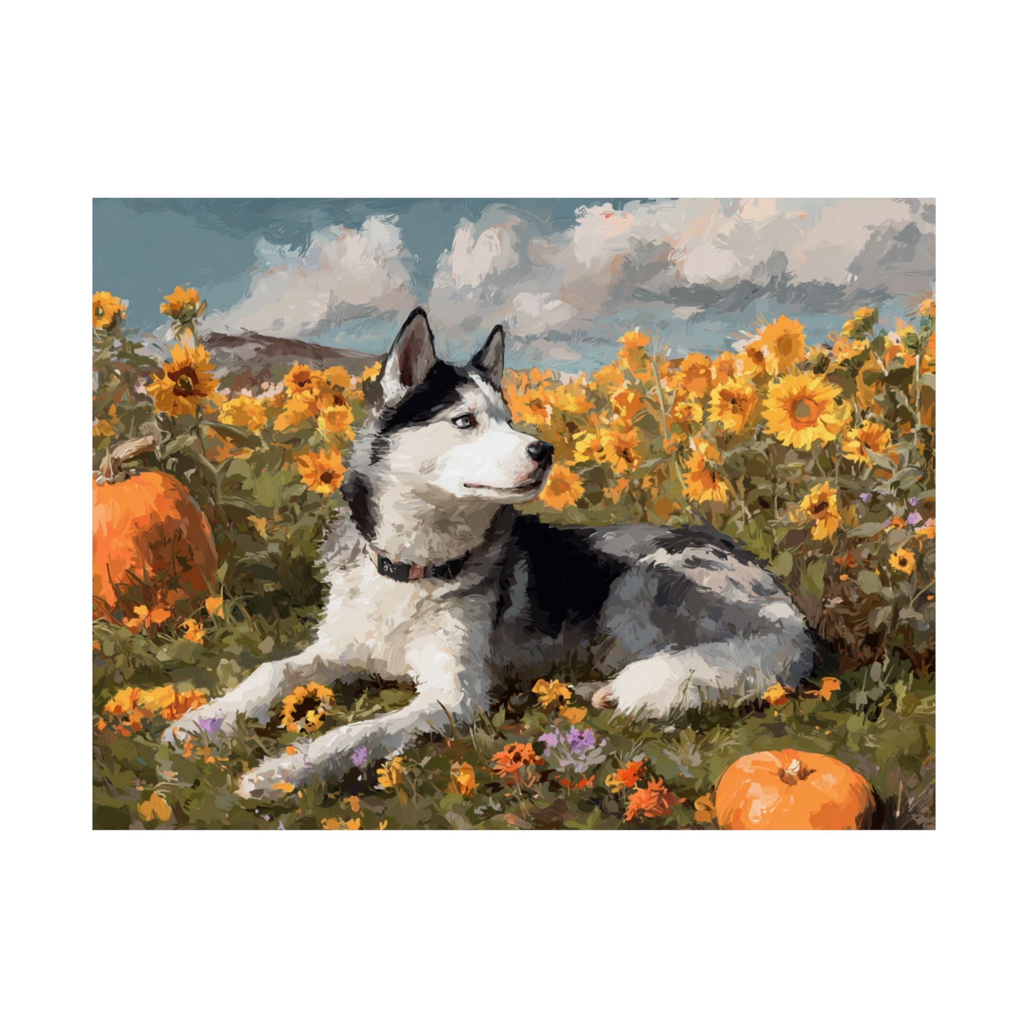 Husky 4- Sunflower Season Collection