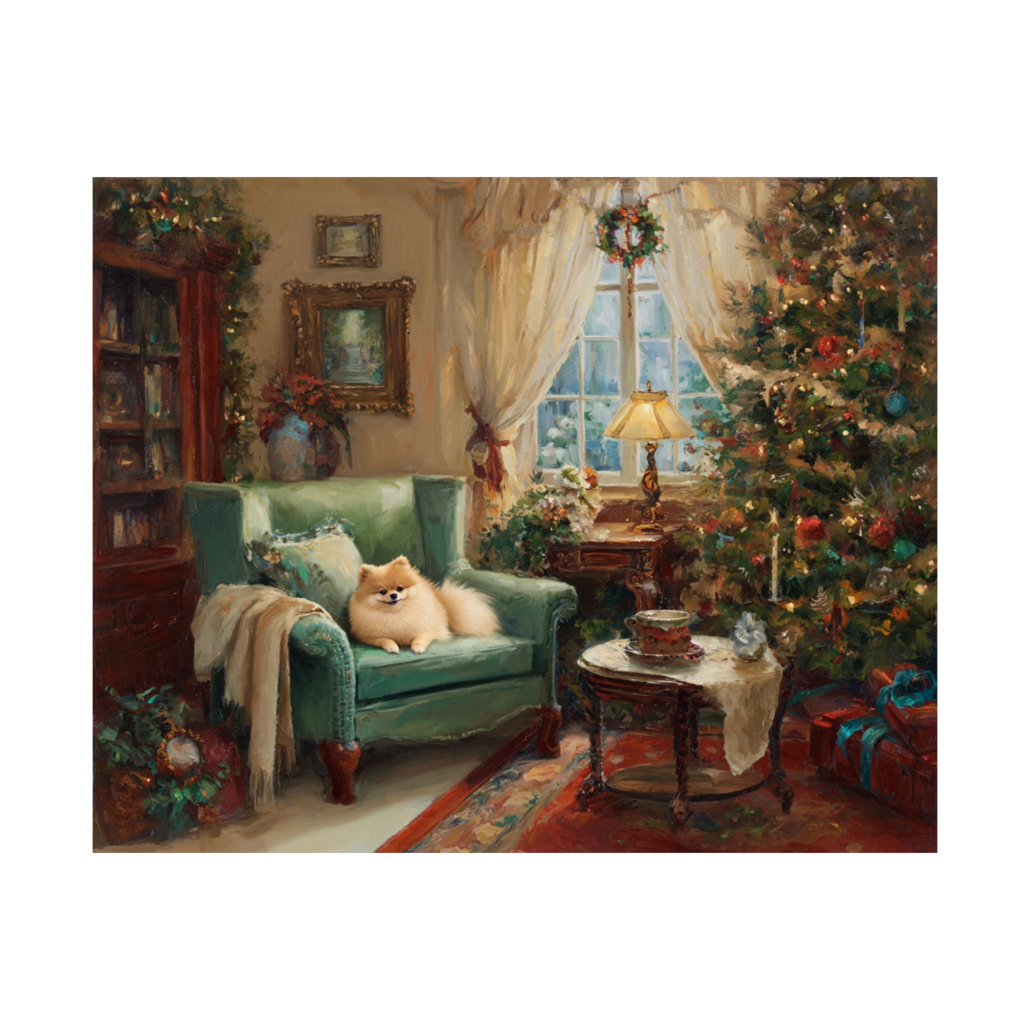 Pomeranian 1- Cozy Christmas Collection